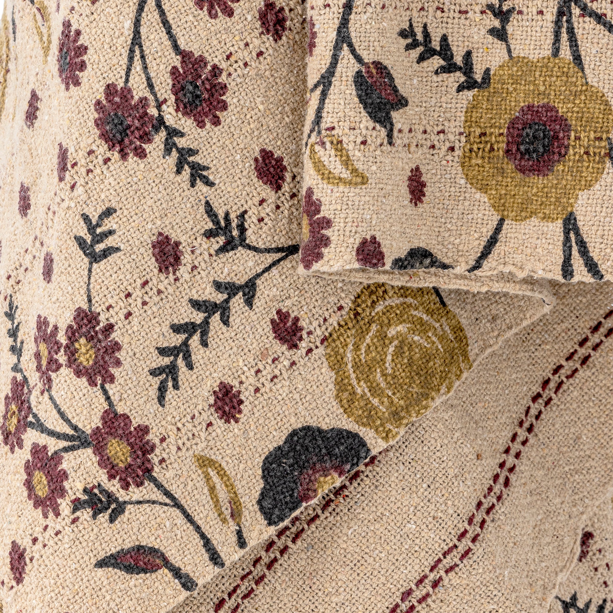 Eydis Throw, Nature, Recycled Cotton