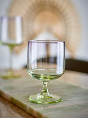 Luciana Drinking Glass, Purple, Glass