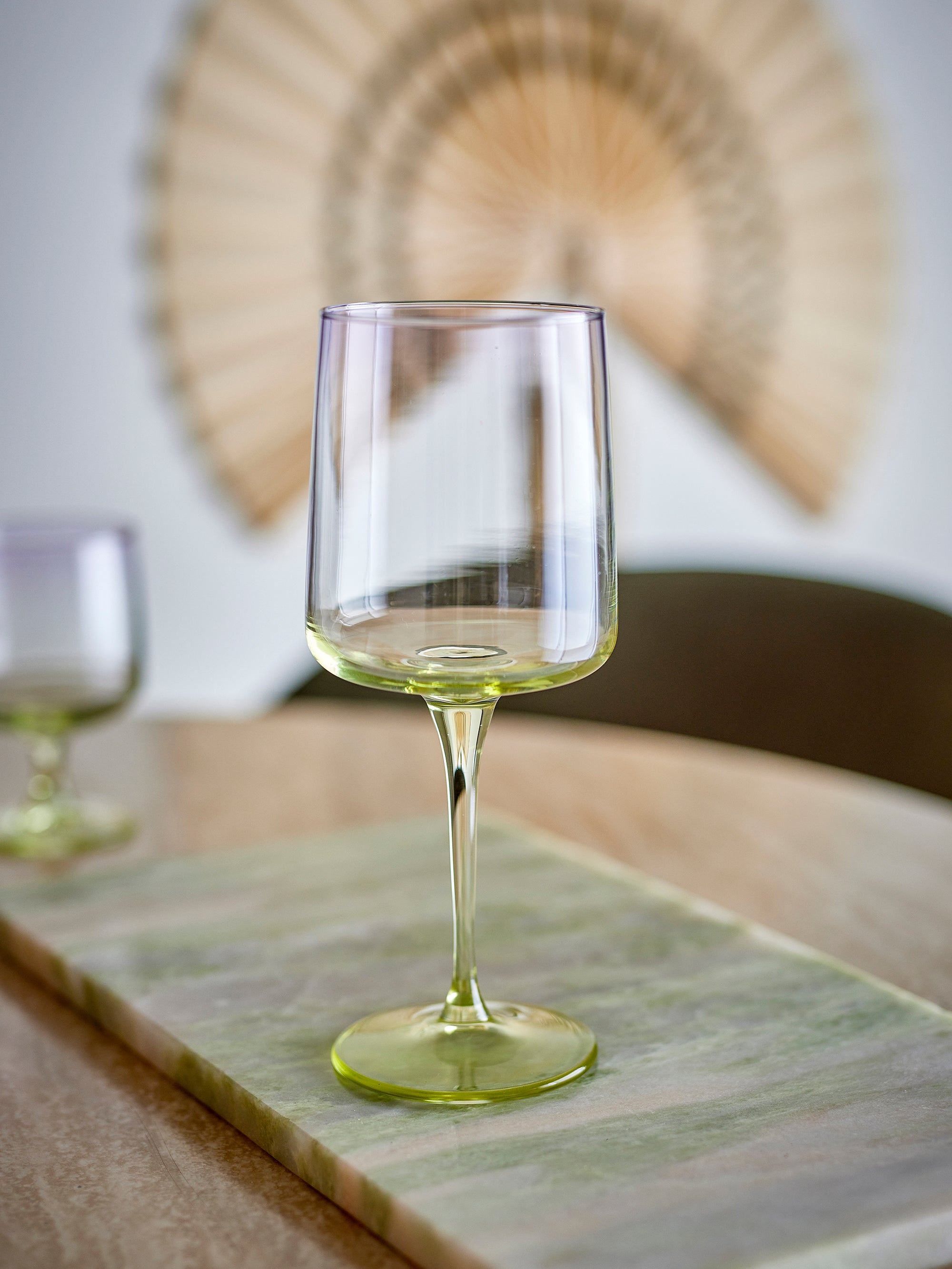 Luciana Wine Glass, Purple, Glass