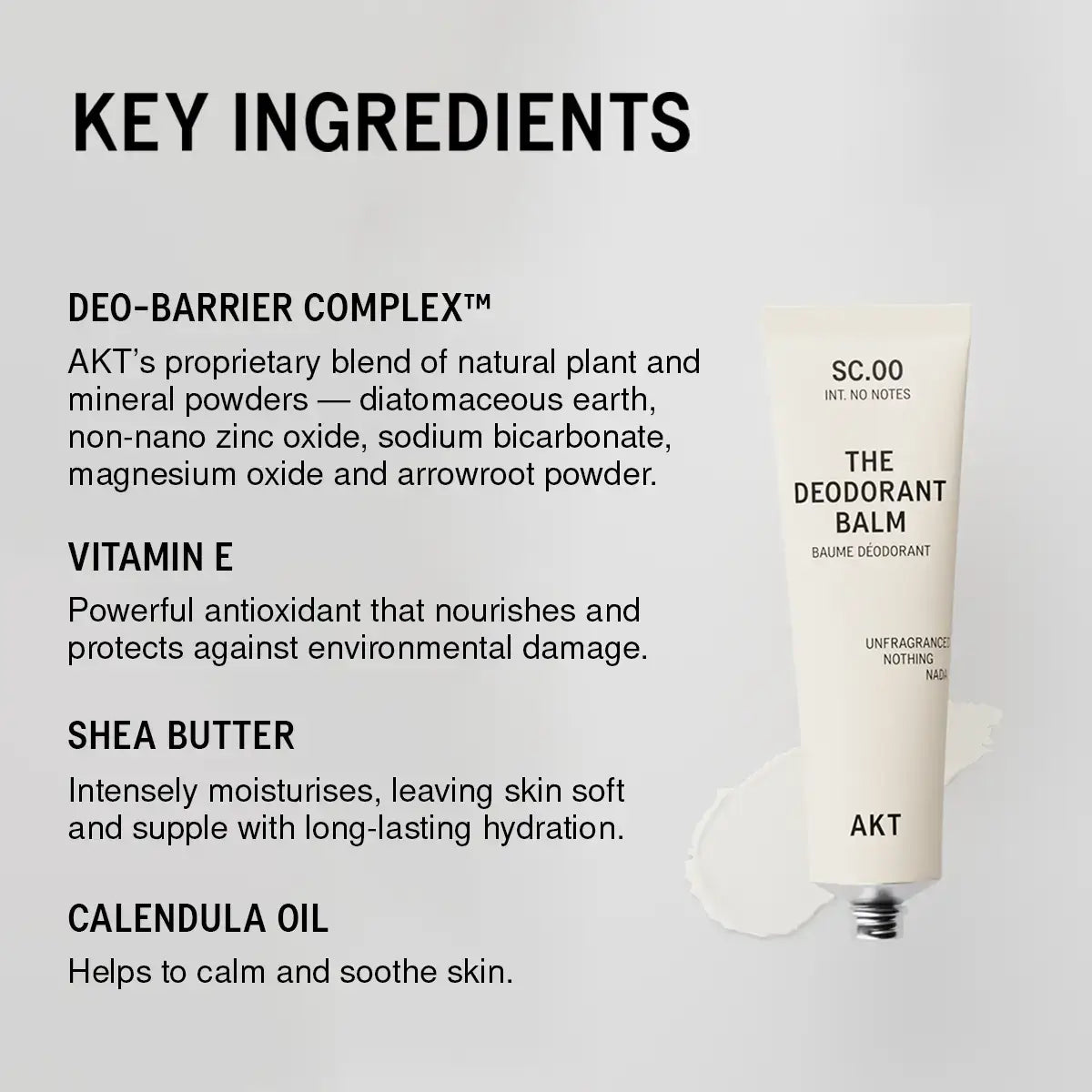 The Deodorant Balm SC.00 Fragrance - Free For Sensitive Skin