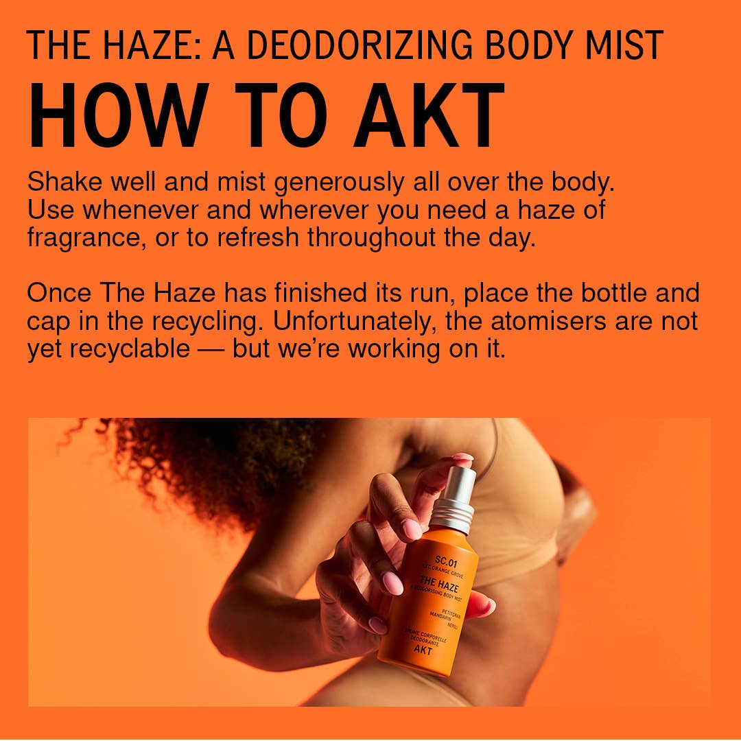 The Haze Deodorising Body Mist SC.01 Orange Grove