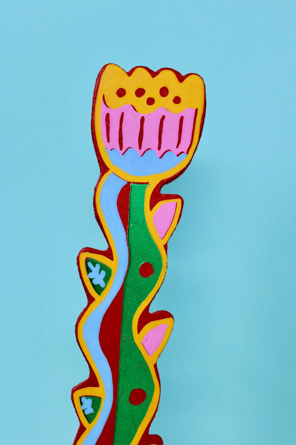 Tulip Bookmark: Lilac