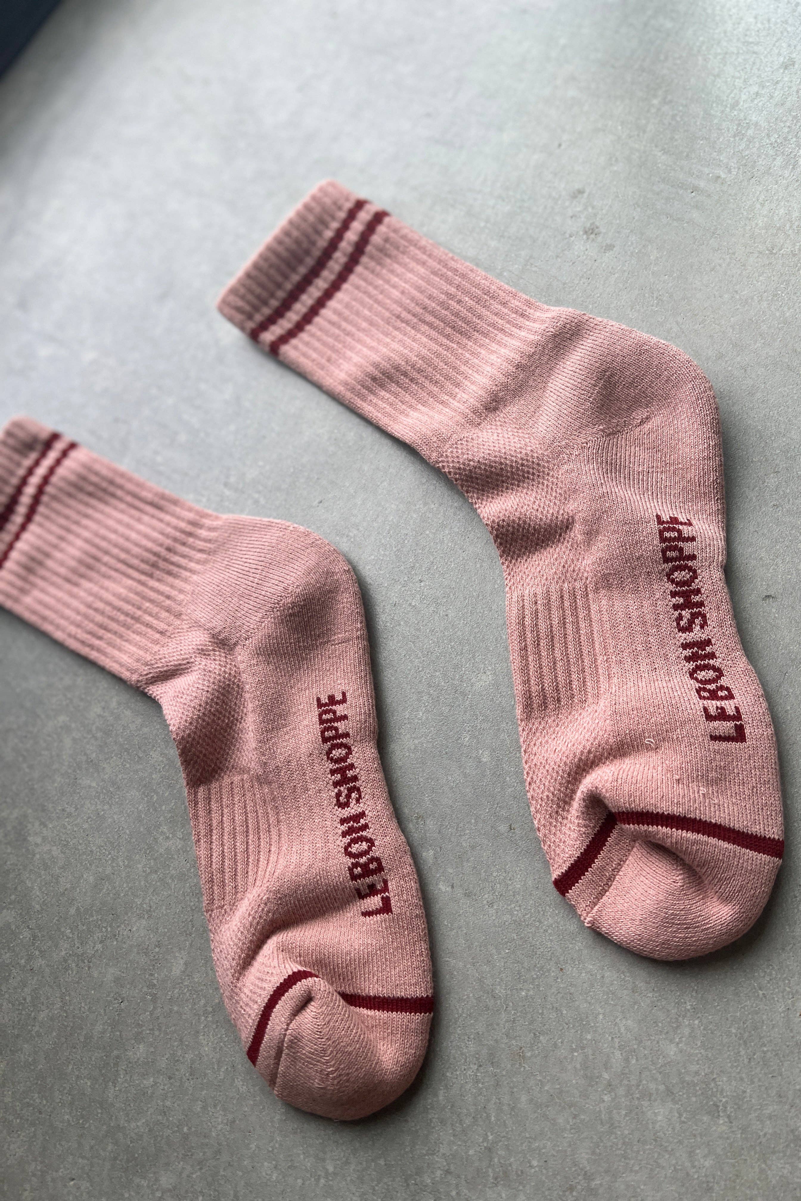 Boyfriend Socks: Pastel Sky