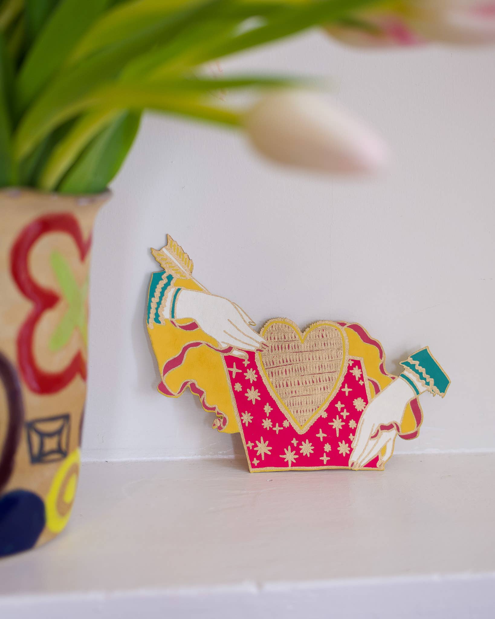 Heart and Hands Greeting Card : C6