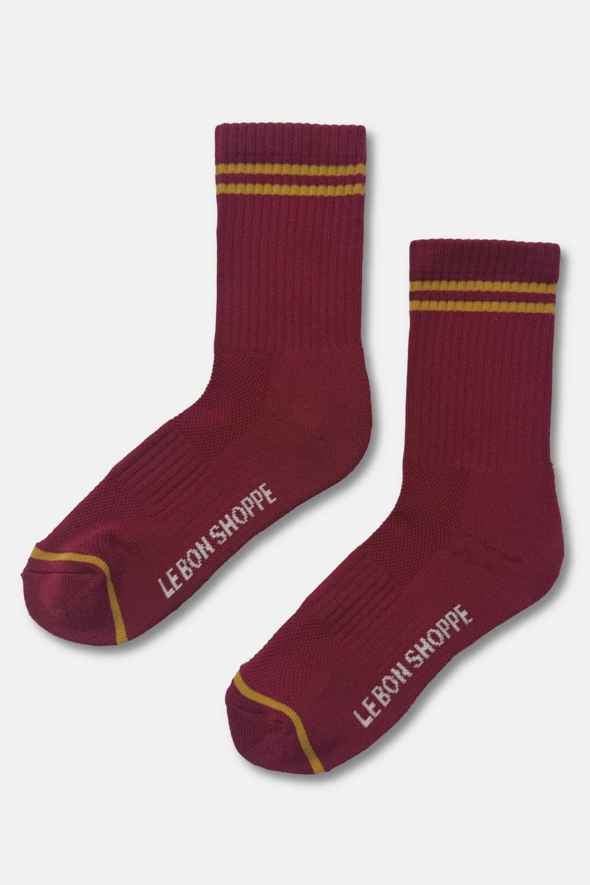 Boyfriend Socks : Cardinal