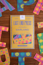 UK/EU: Bright Happy Birthday Sewn Garland