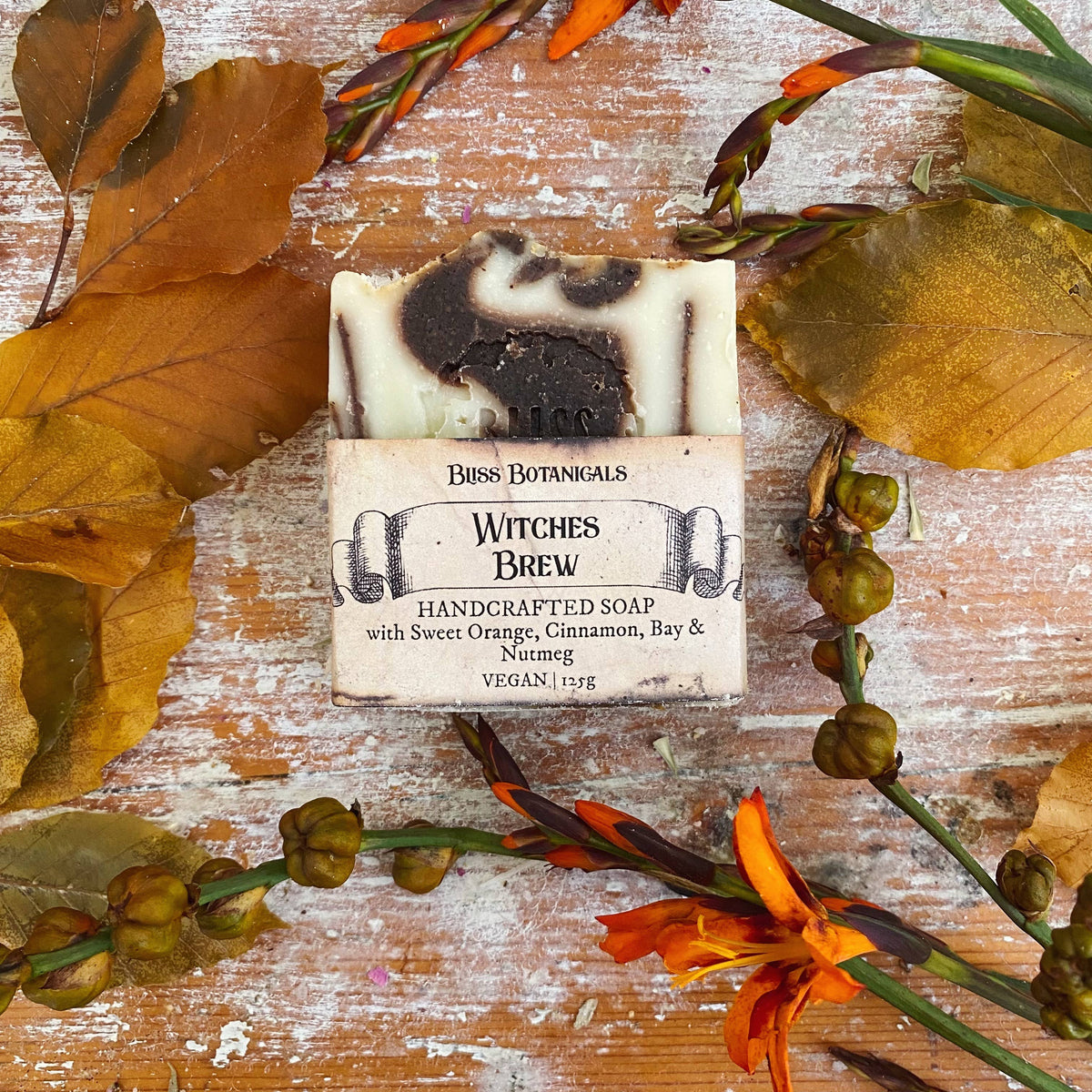 Witches Brew Soap - Sweet Orange, Cinnamon, Nutmeg and Bay