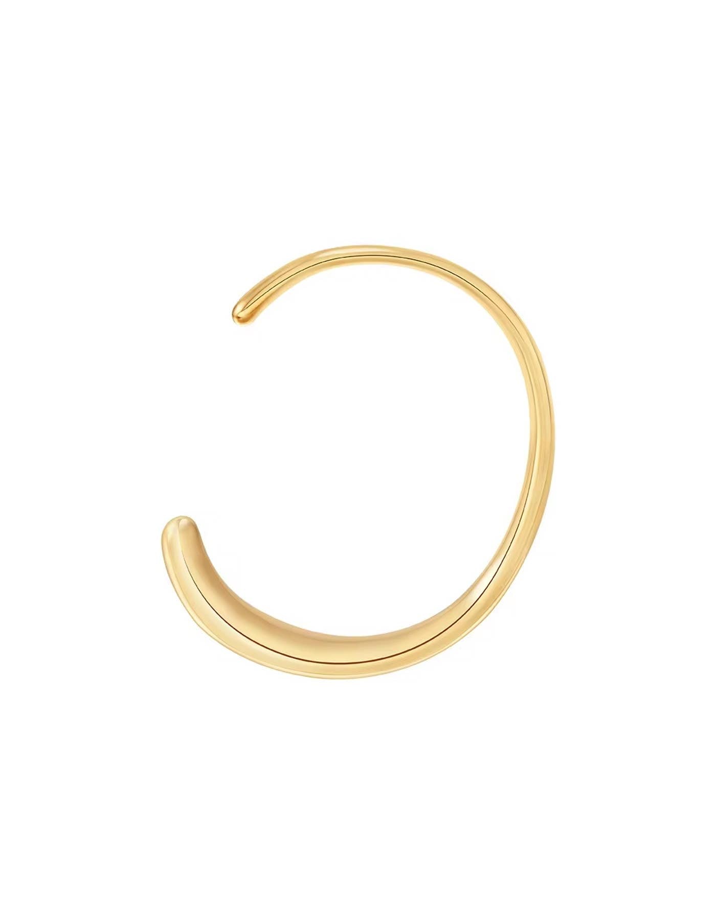 Gold Bold Fluid Cuff Bangle, Waterproof