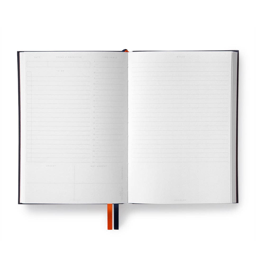 Ultramarine Fabric Daily Planner (A5) (12754)