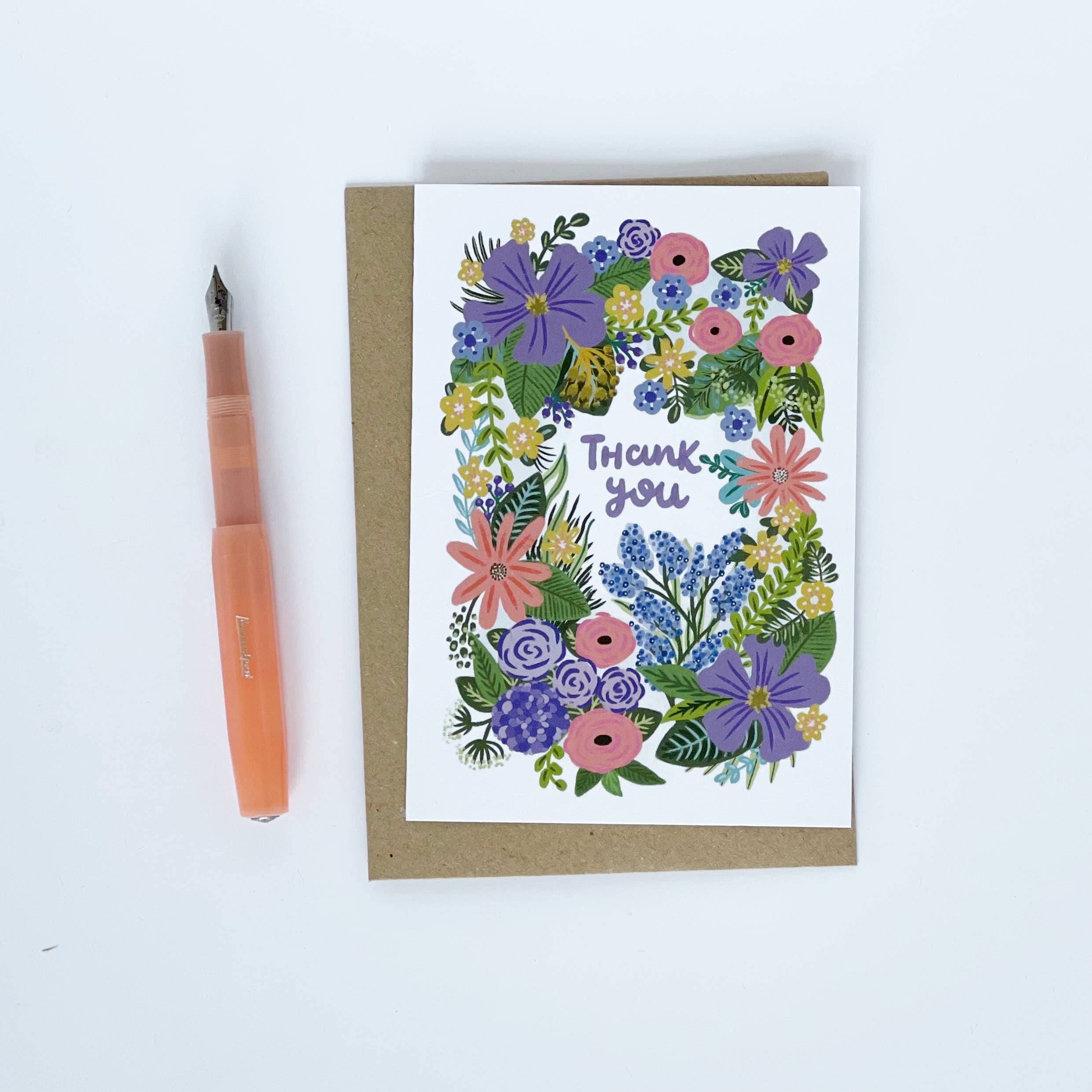 Thank You - Lilac Flowers