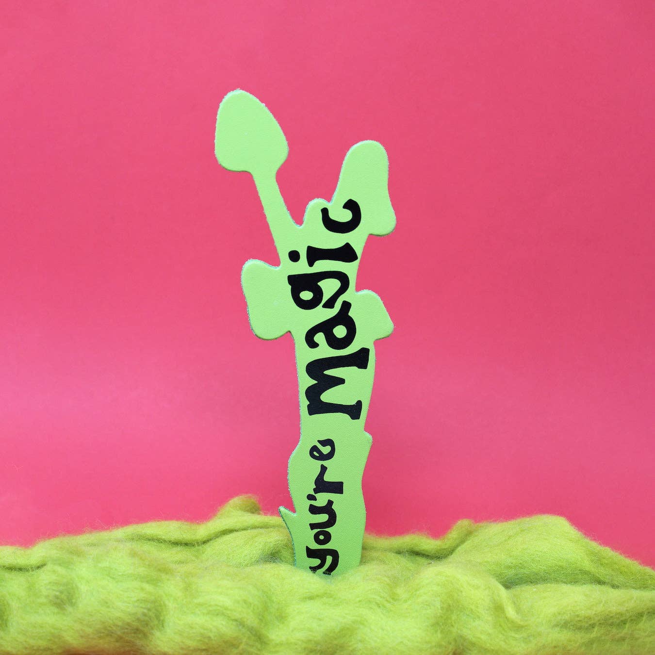 Mushroom Bookmark: Royal Blue