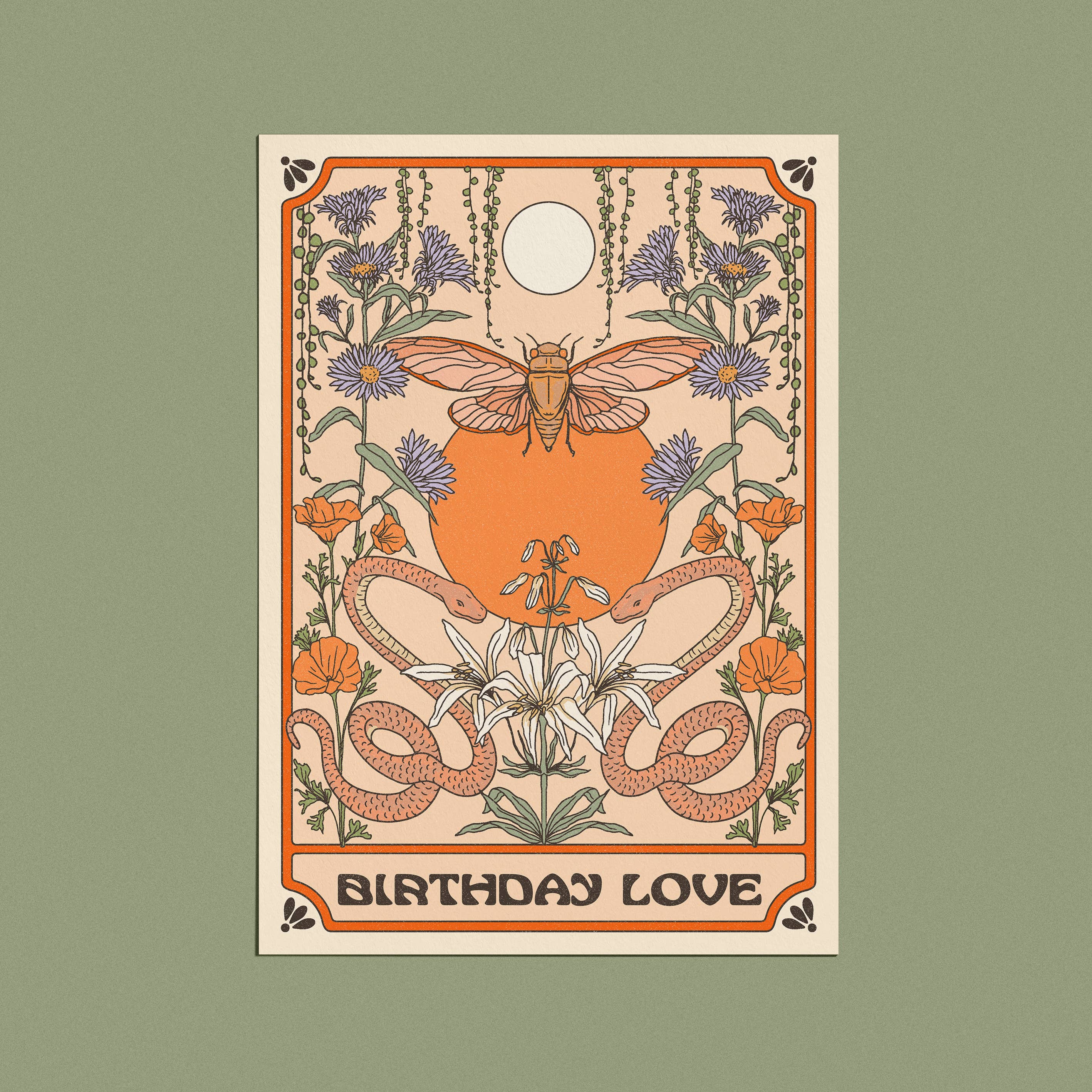 Birthday Love Card: Cello-free