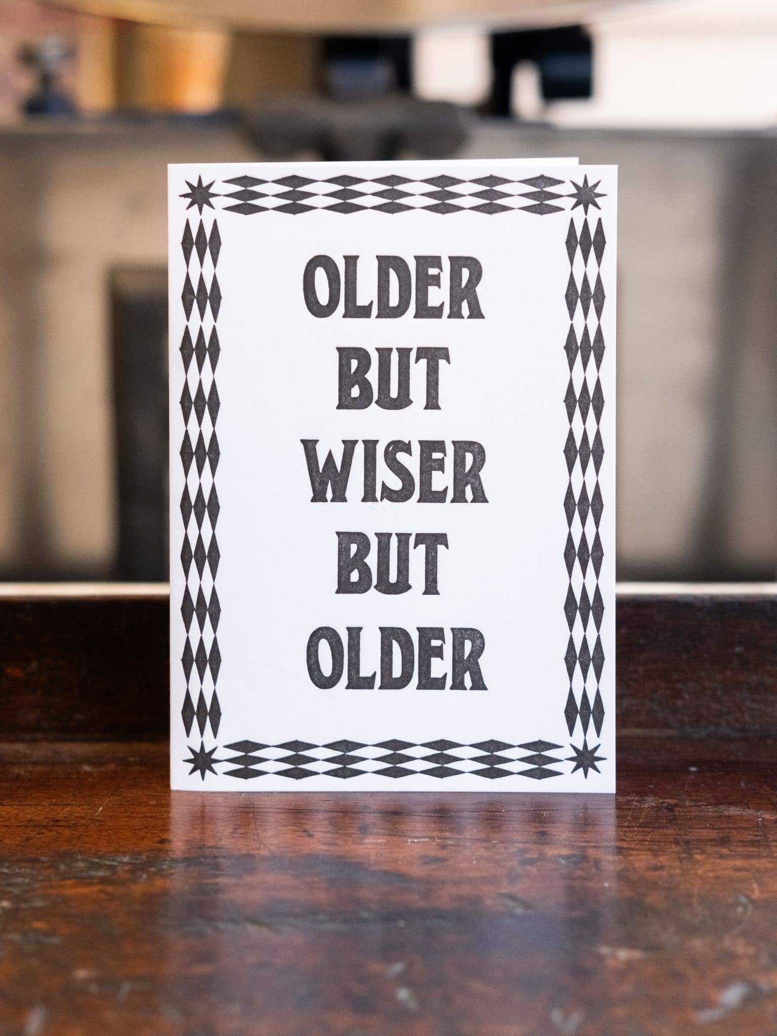 Older But Wiser But Older Card: Without cello