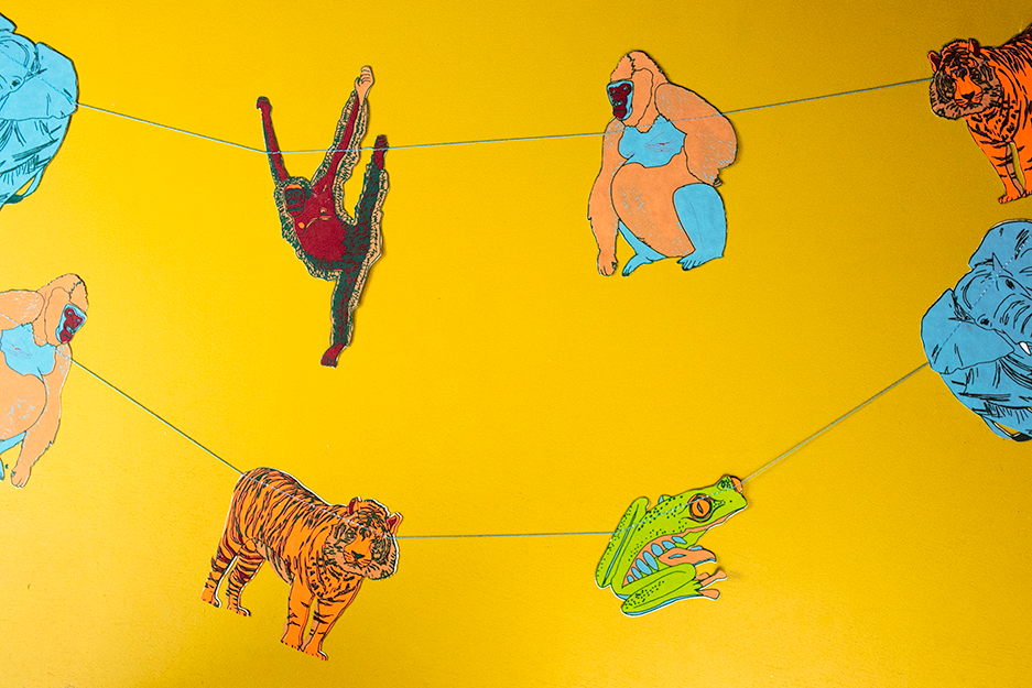 UK/EU: Jungle Sewn Garland