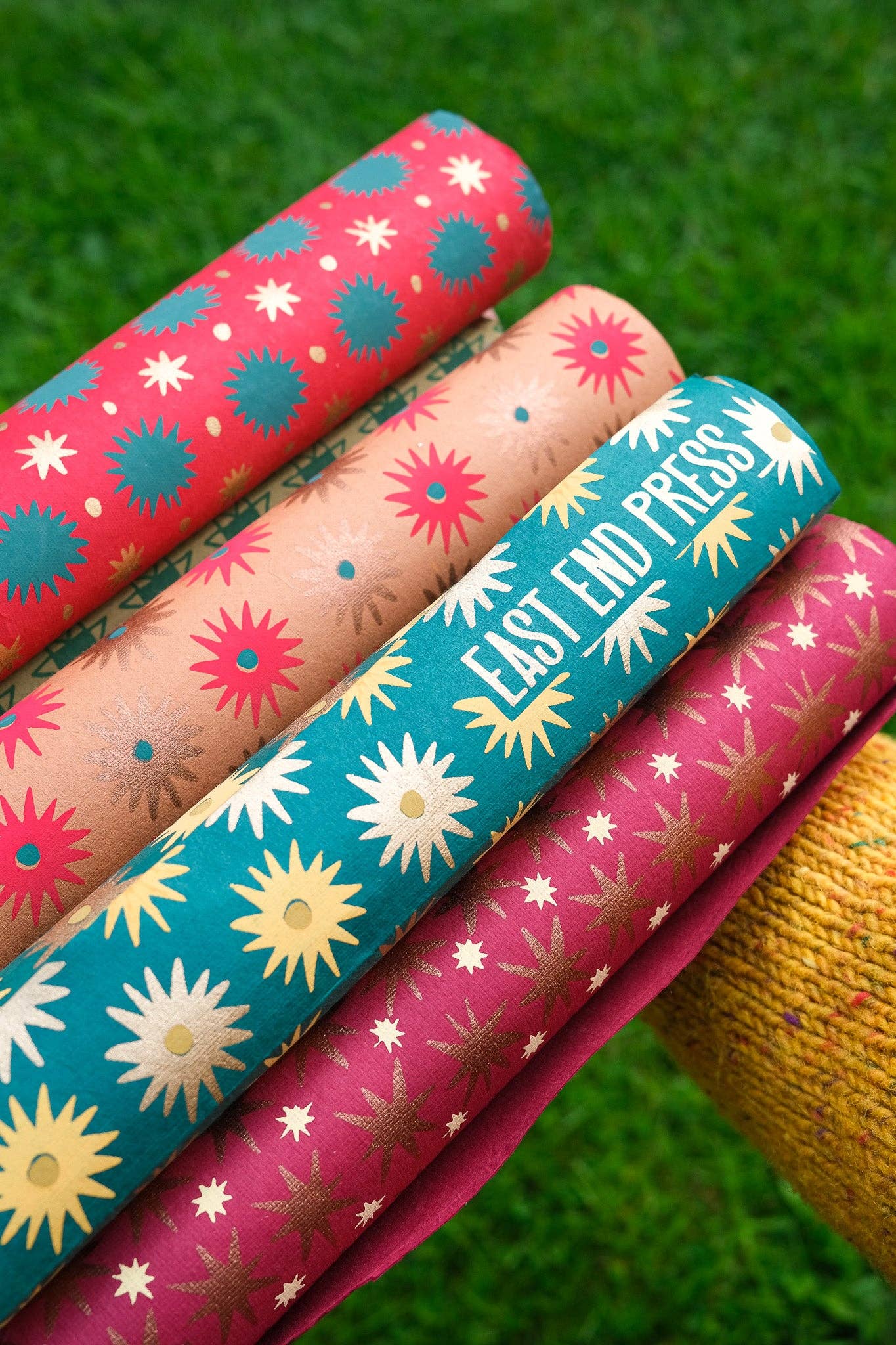 Festive Gift Wrap: Winter's Bloom