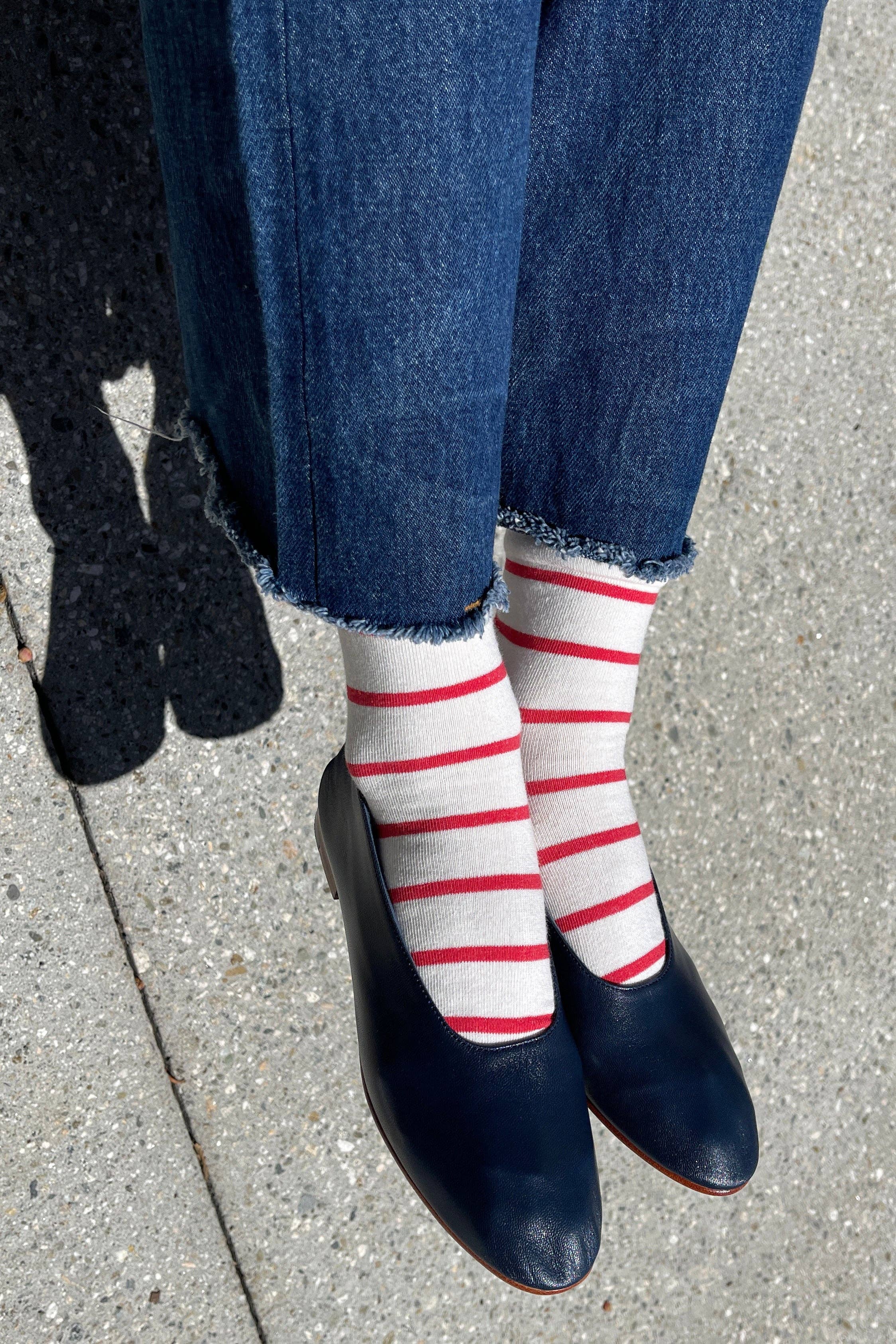 Wally Socks: Candy Cane