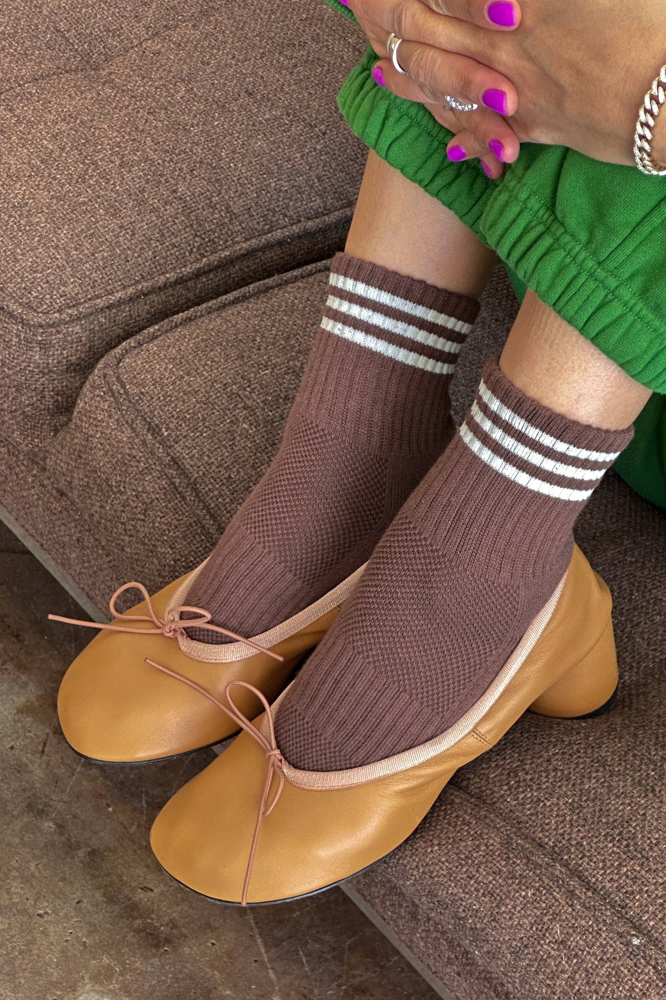 Girlfriend Socks: Scarlet