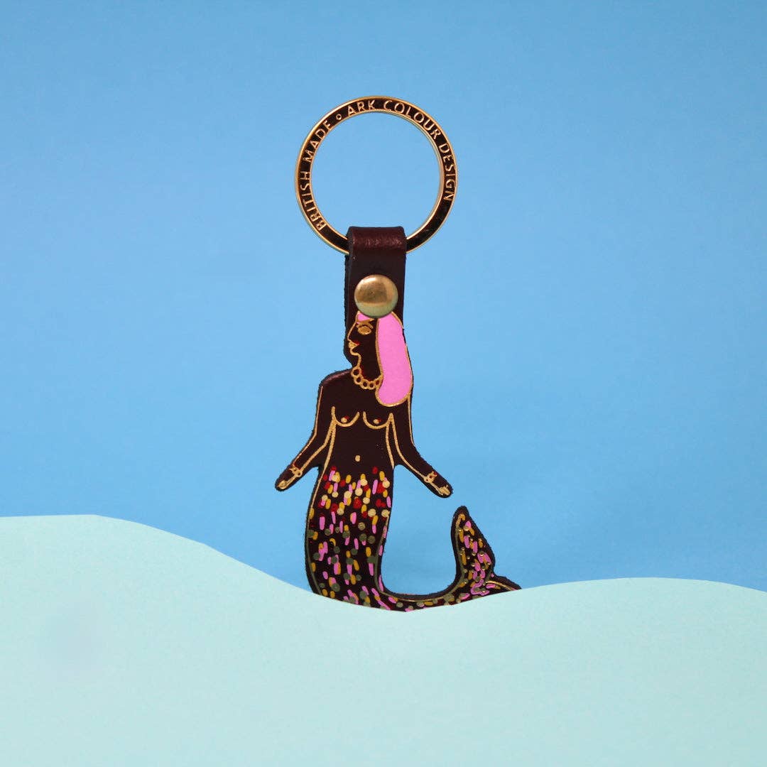 Mermaid Key Fob: Turquoise