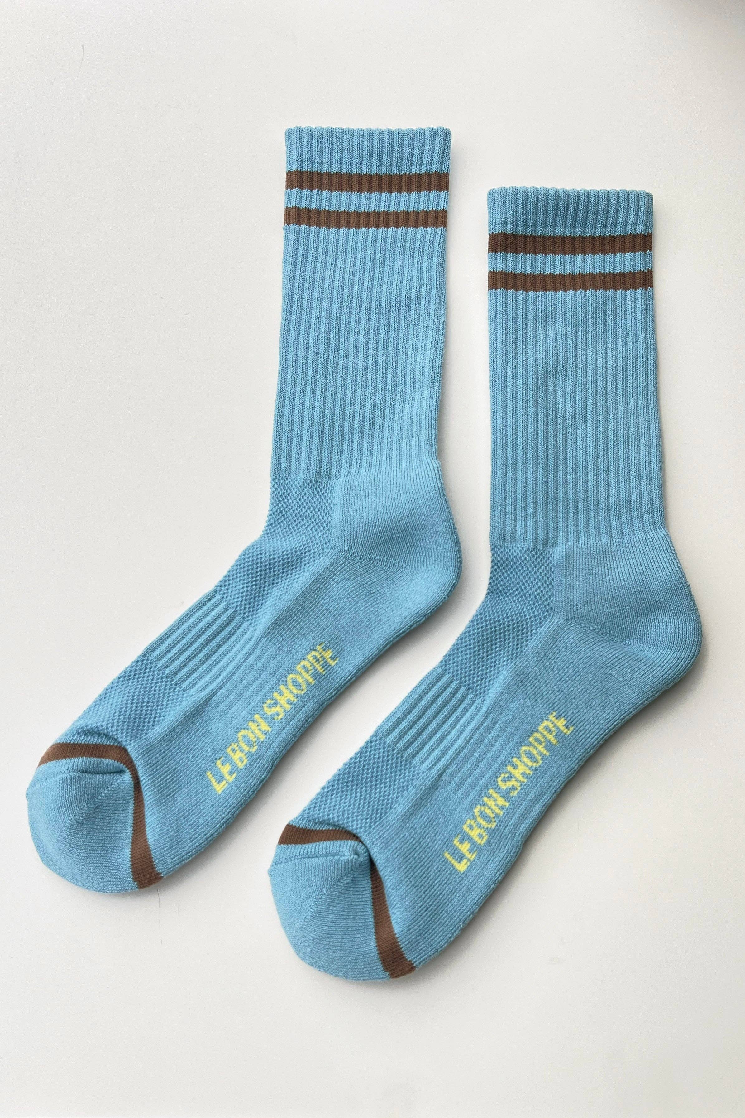 EXTENDED Boyfriend Socks: Classic White
