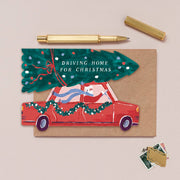 Driving Home For Christmas Card | Holiday Cards 2026