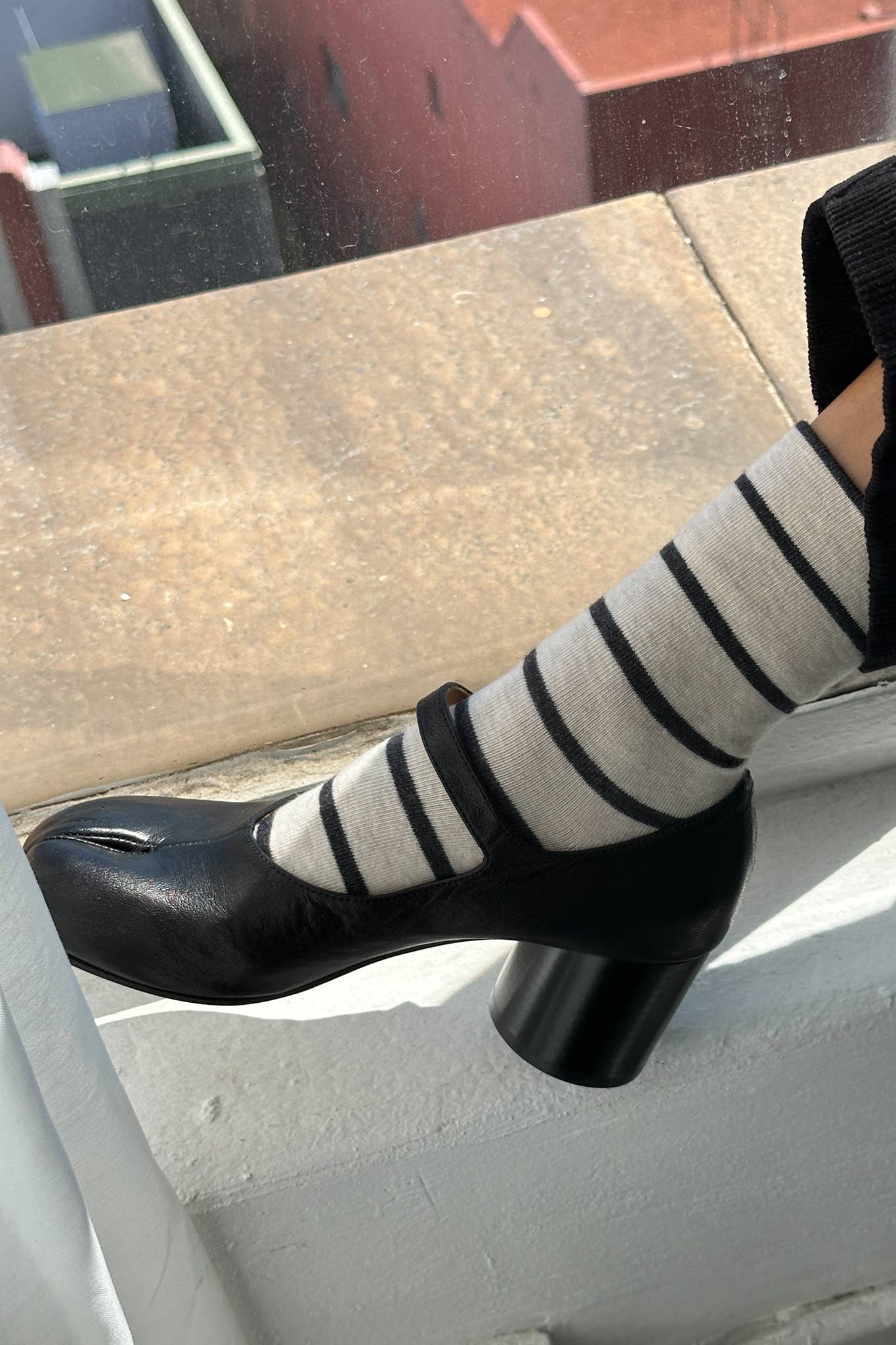 Wally Socks: Black