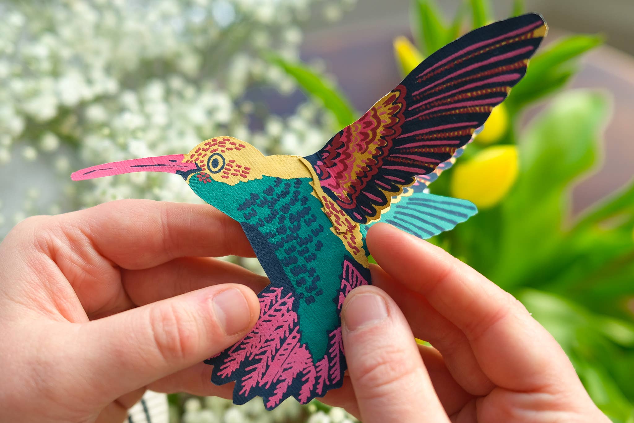 Hummingbird Greeting Card: C6