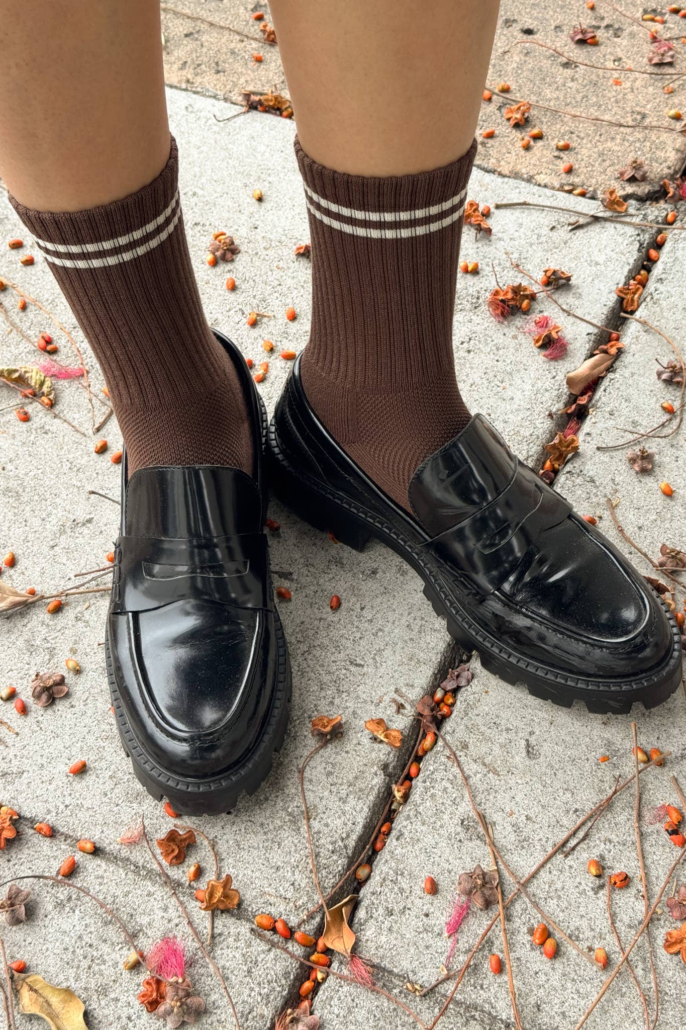 Boyfriend Socks: Blue Grey