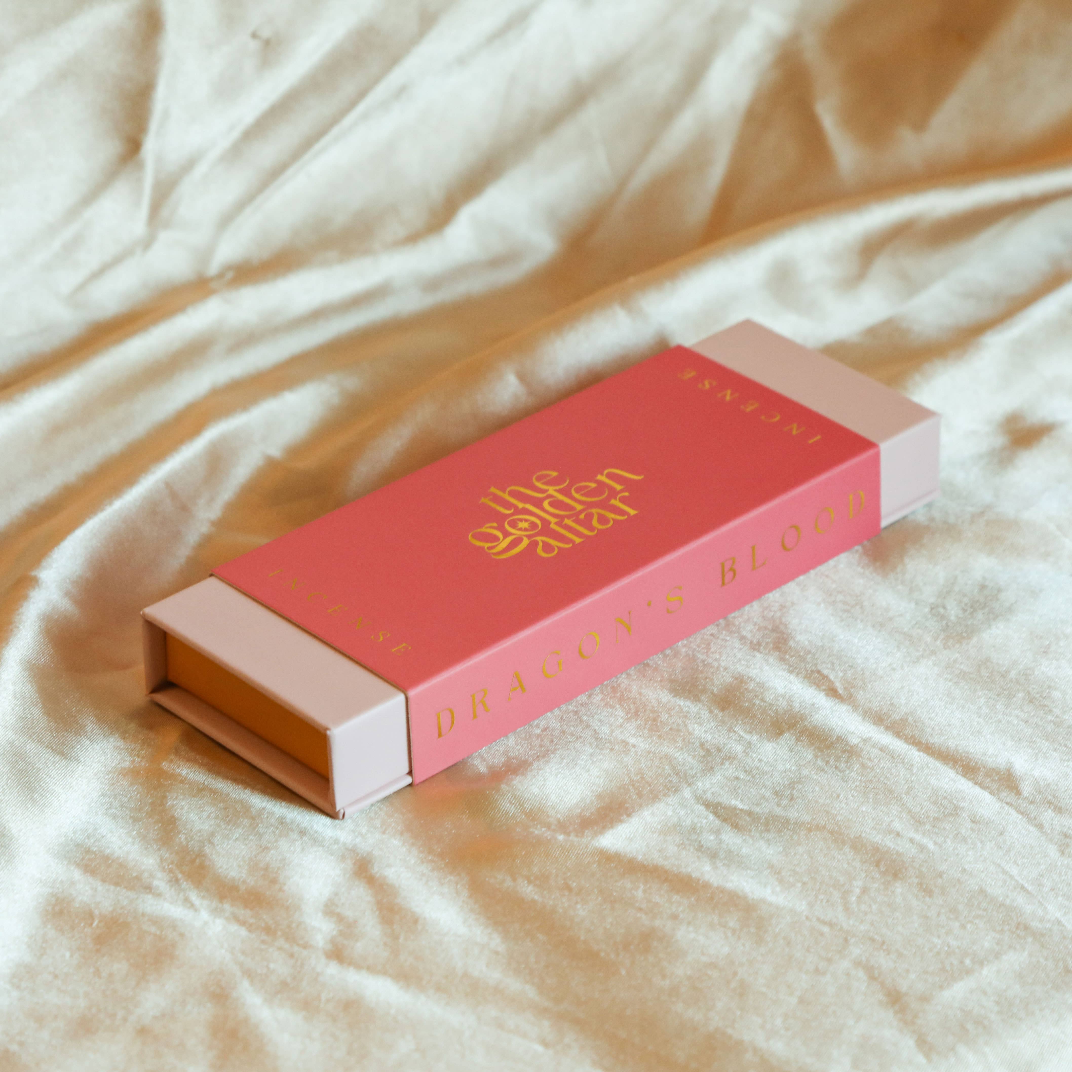 The Golden Altar Natural Incense Box -  Dragons Blood