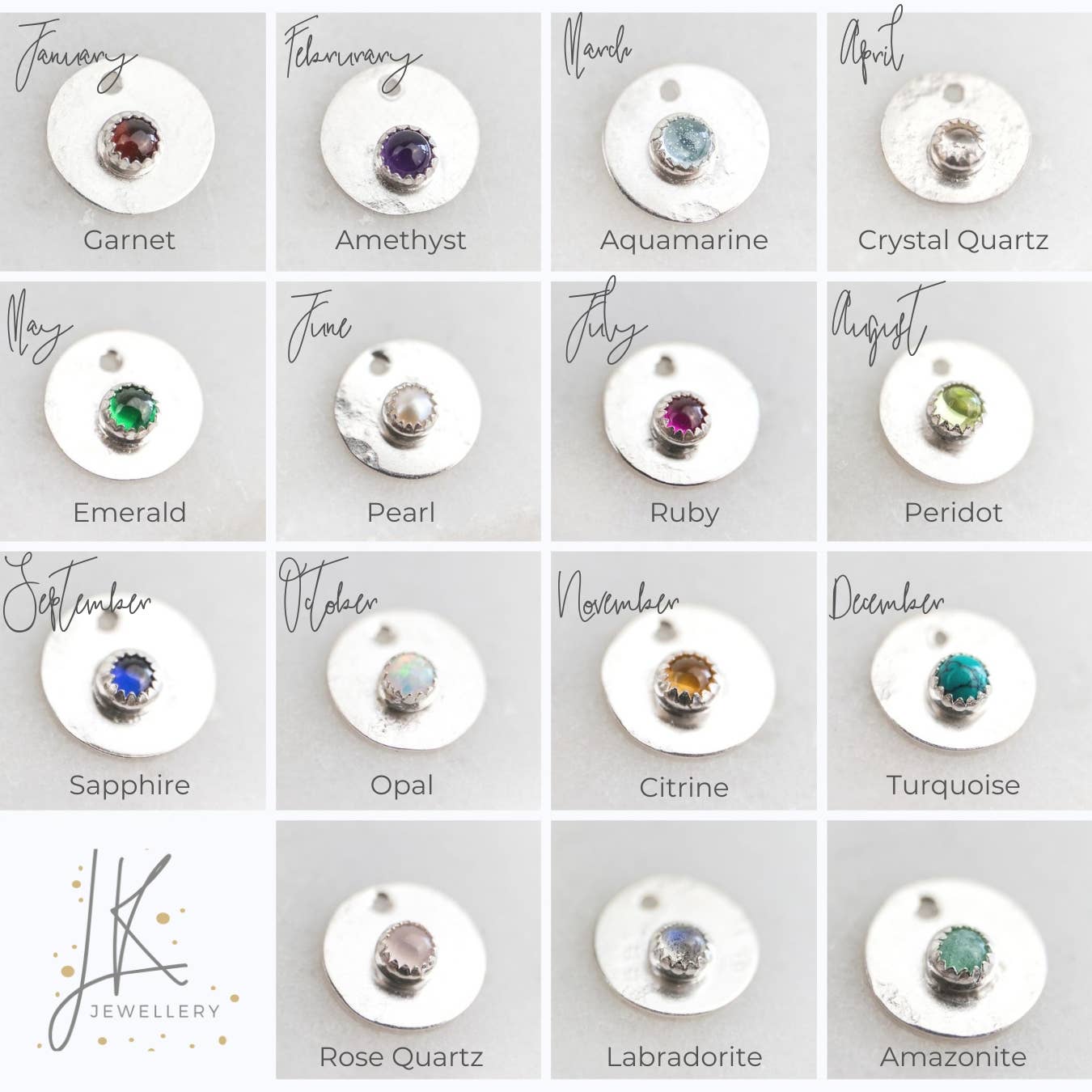 Sterling Silver Mini Gemstone Studs: Turquoise