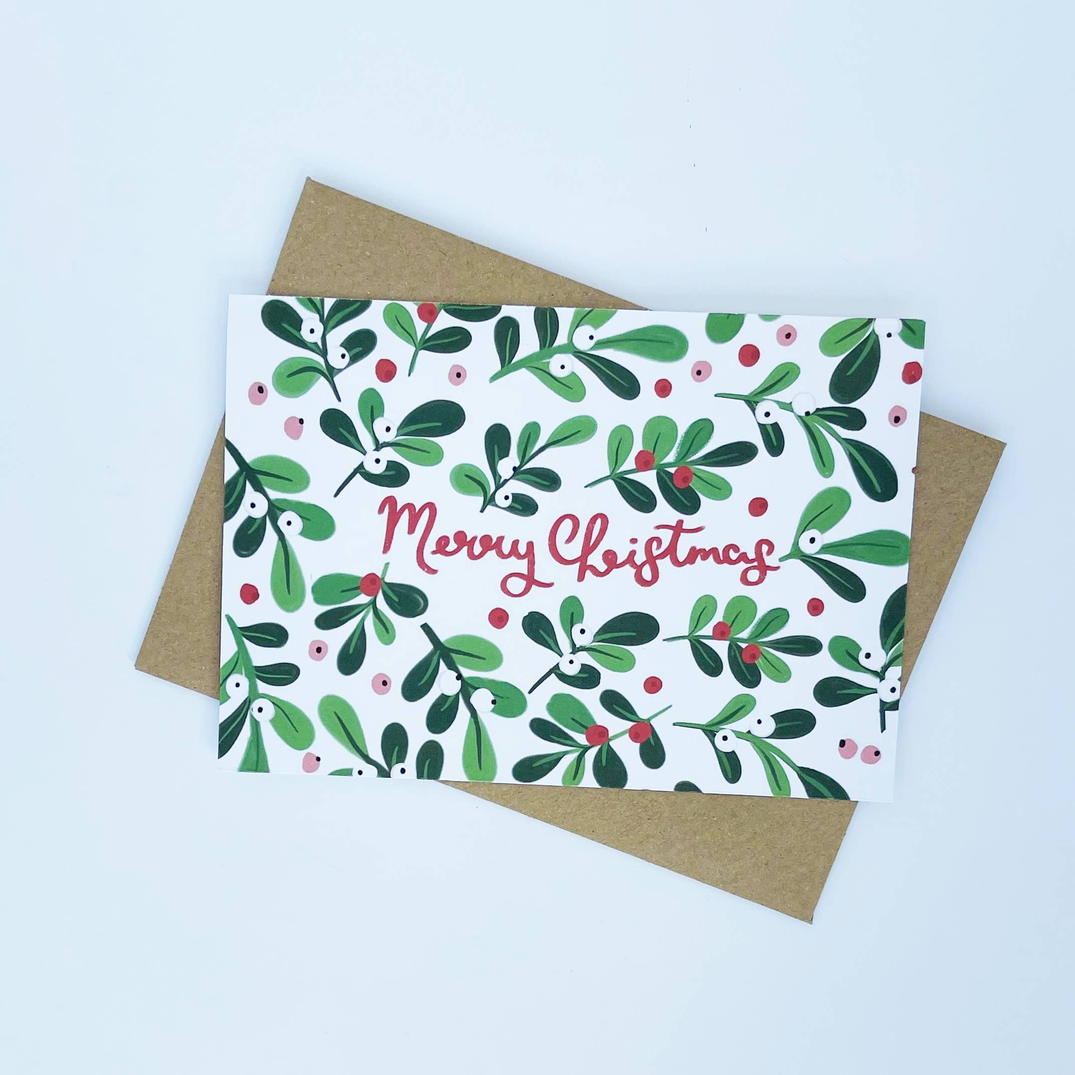 Mistletoe - Merry Christmas Card
