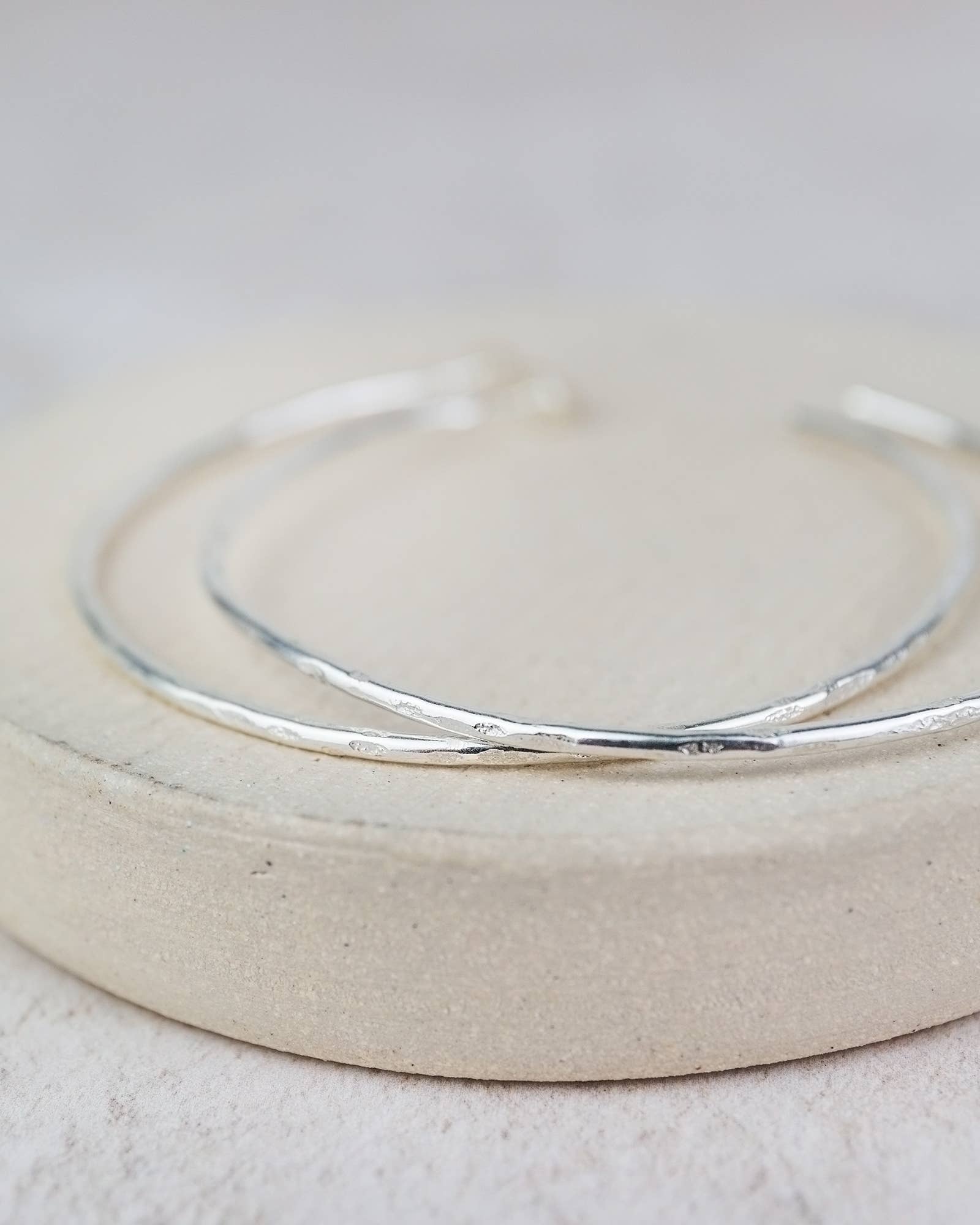 Sterling Silver Large Everyday Hoops