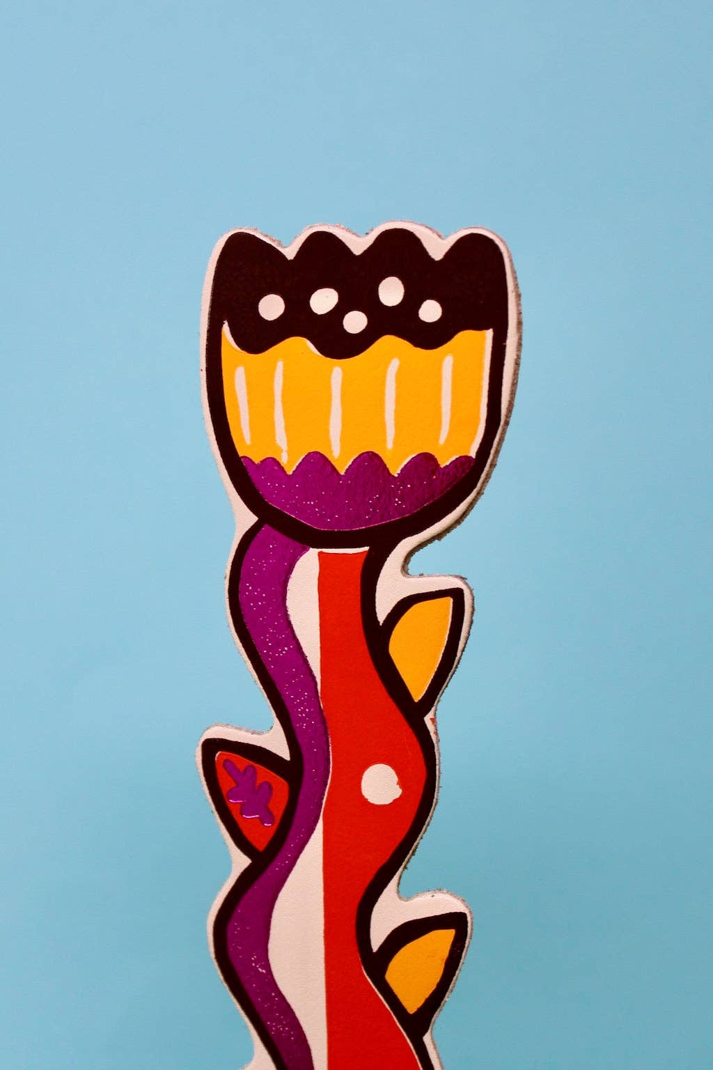 Tulip Bookmark: Lilac