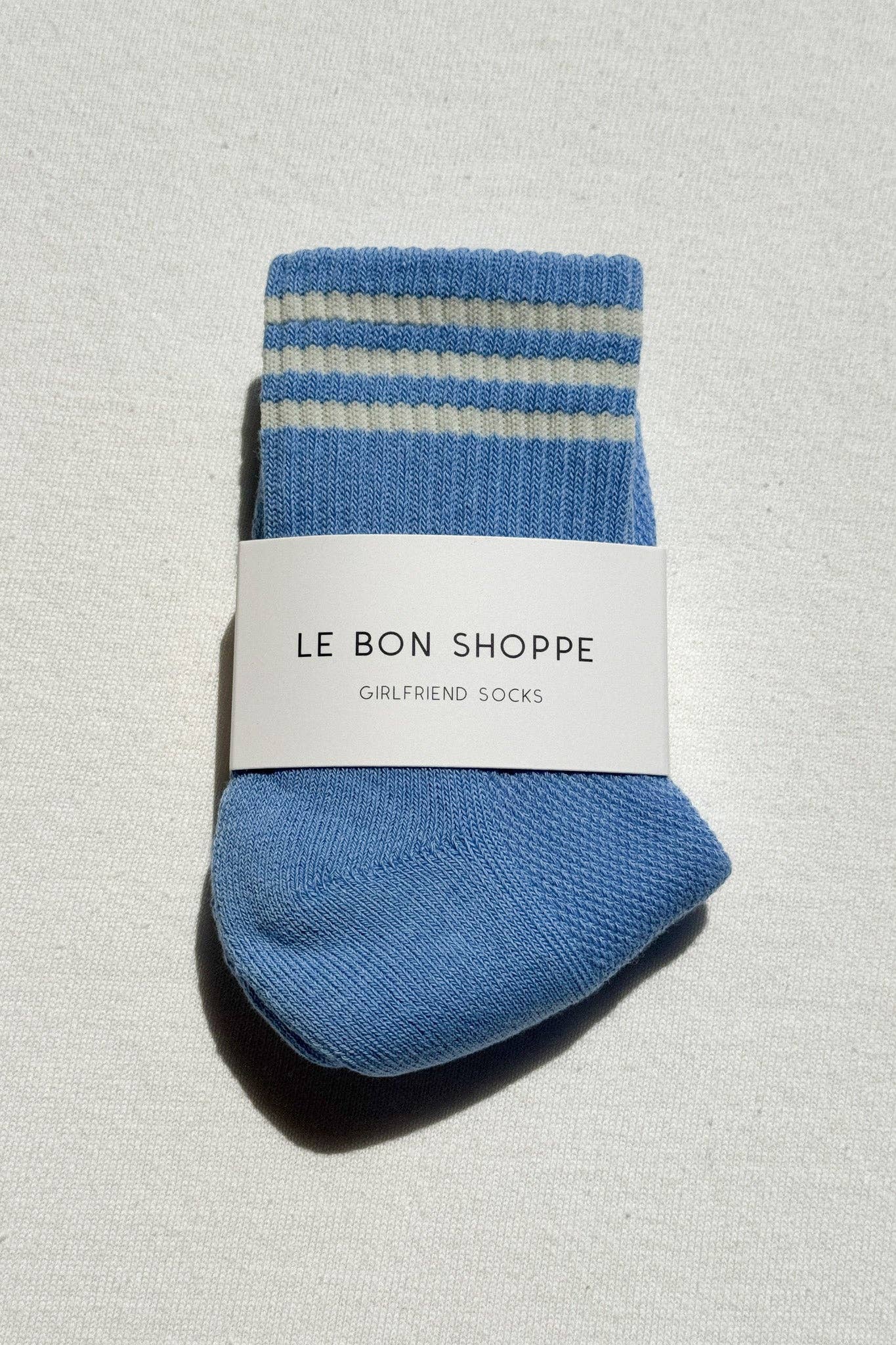 Girlfriend Socks: Egret
