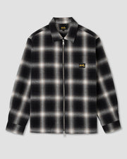 Zip Shirt - Black Check