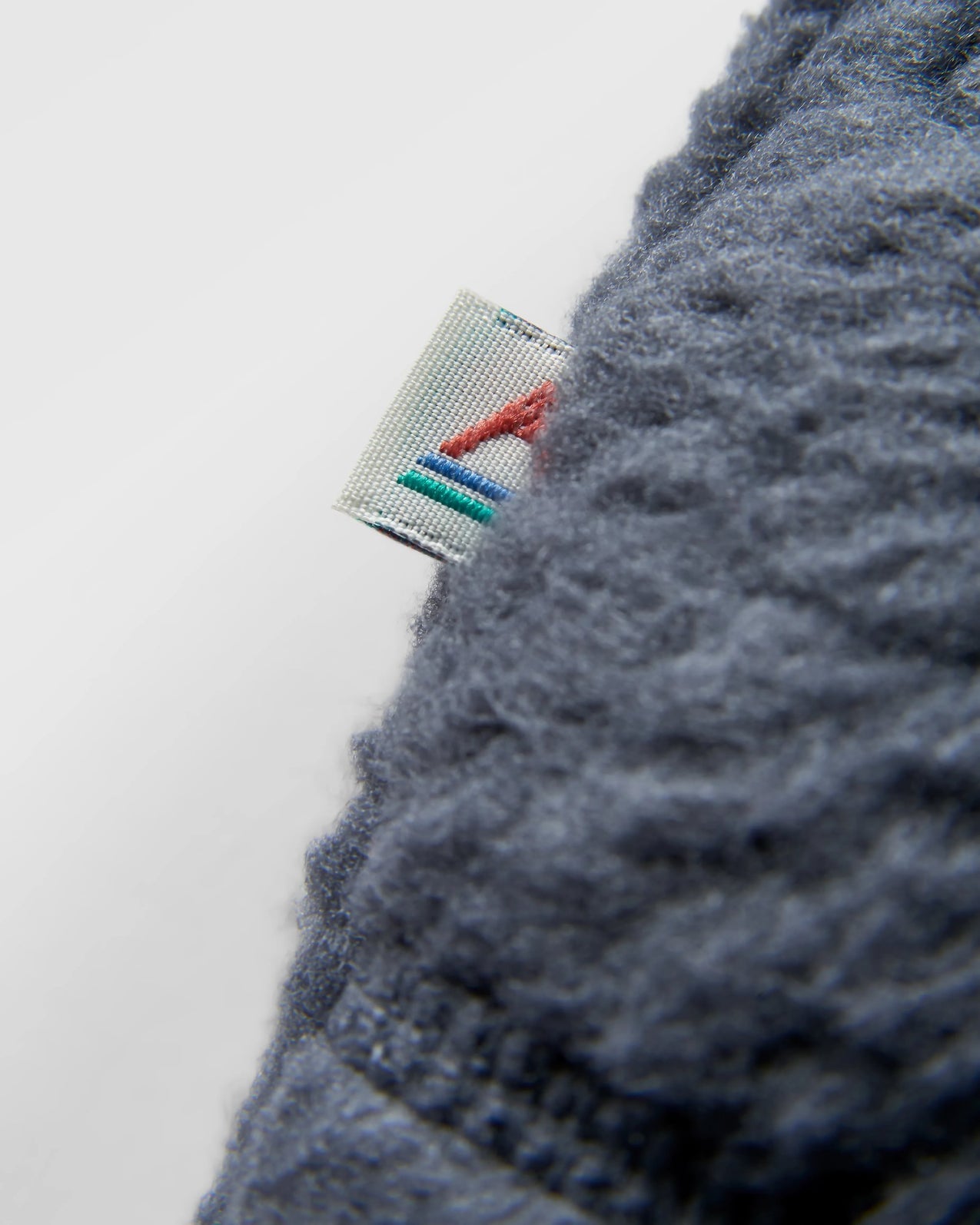 Offgrid 1/2 Zip Recycled Sherpa Fleece - Oatmeal/Charcoal