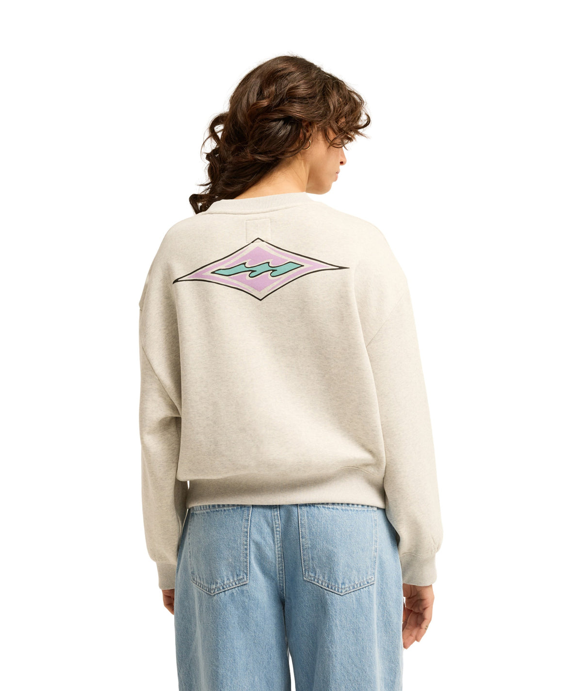 HERITAGE CREW - GREY HEATHER