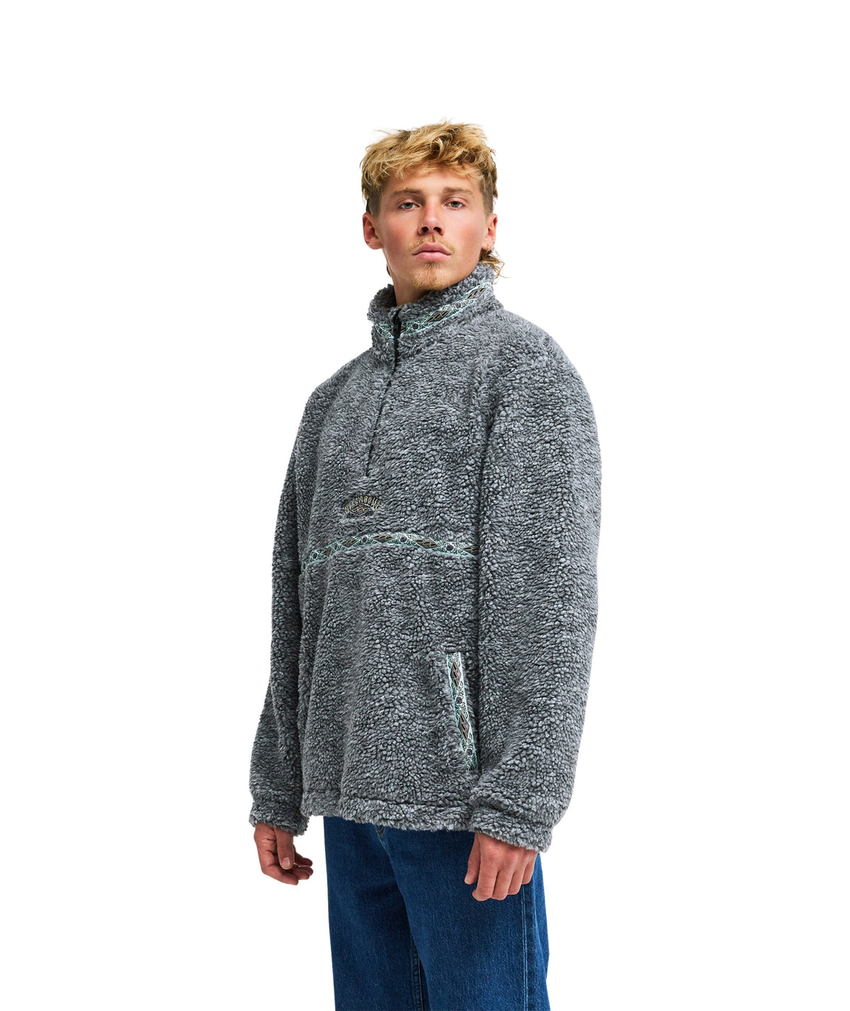TOMBSTONE HALF ZIP - RAVEN