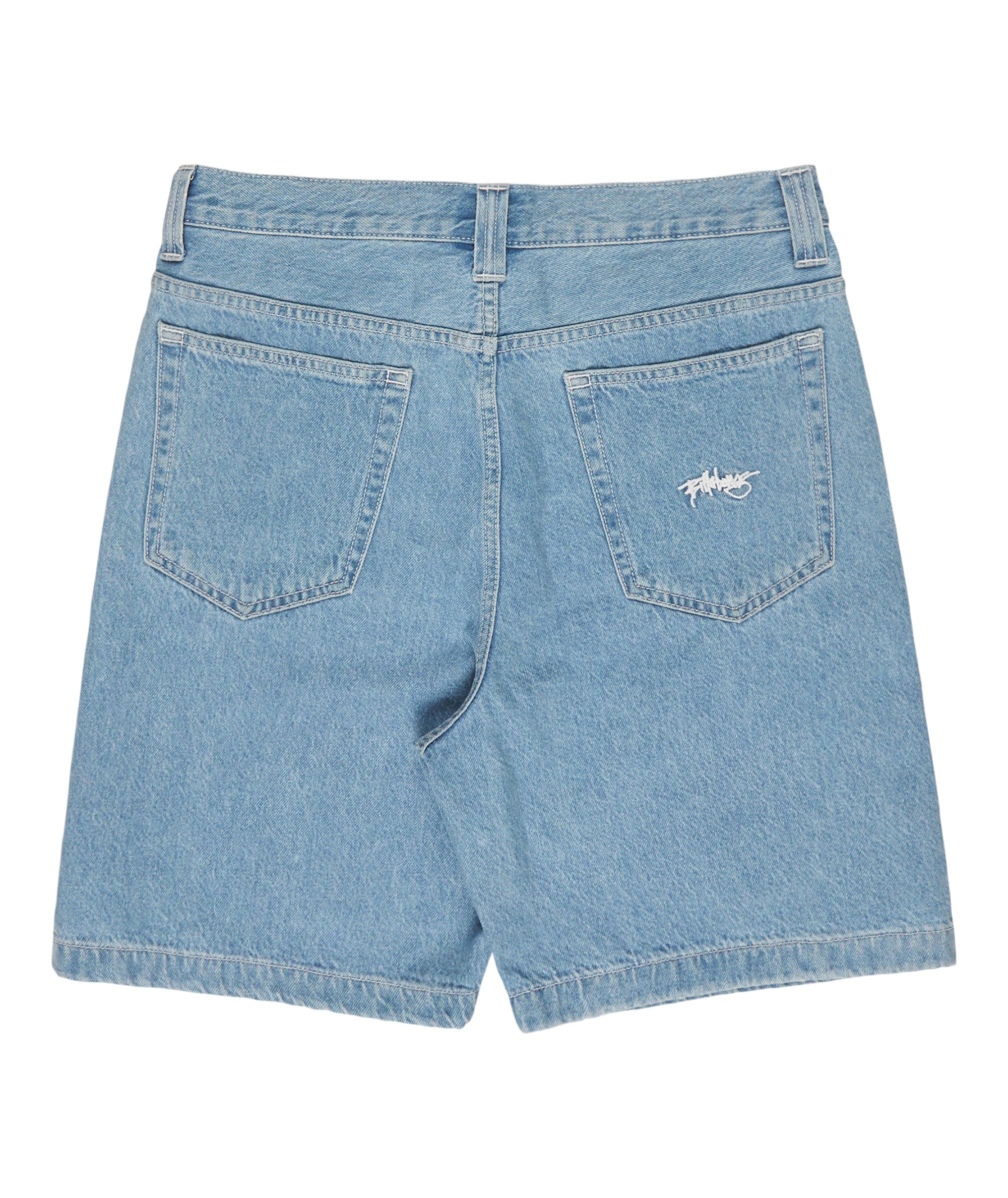 BIG DENIM SHORT - BLEACH WASH