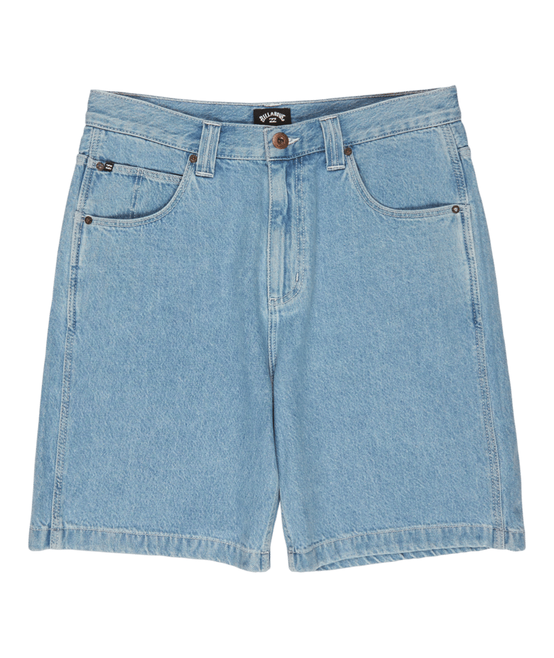 BIG DENIM SHORT - BLEACH WASH