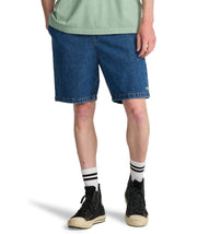 LARRY DENIM SHORT - OCEAN