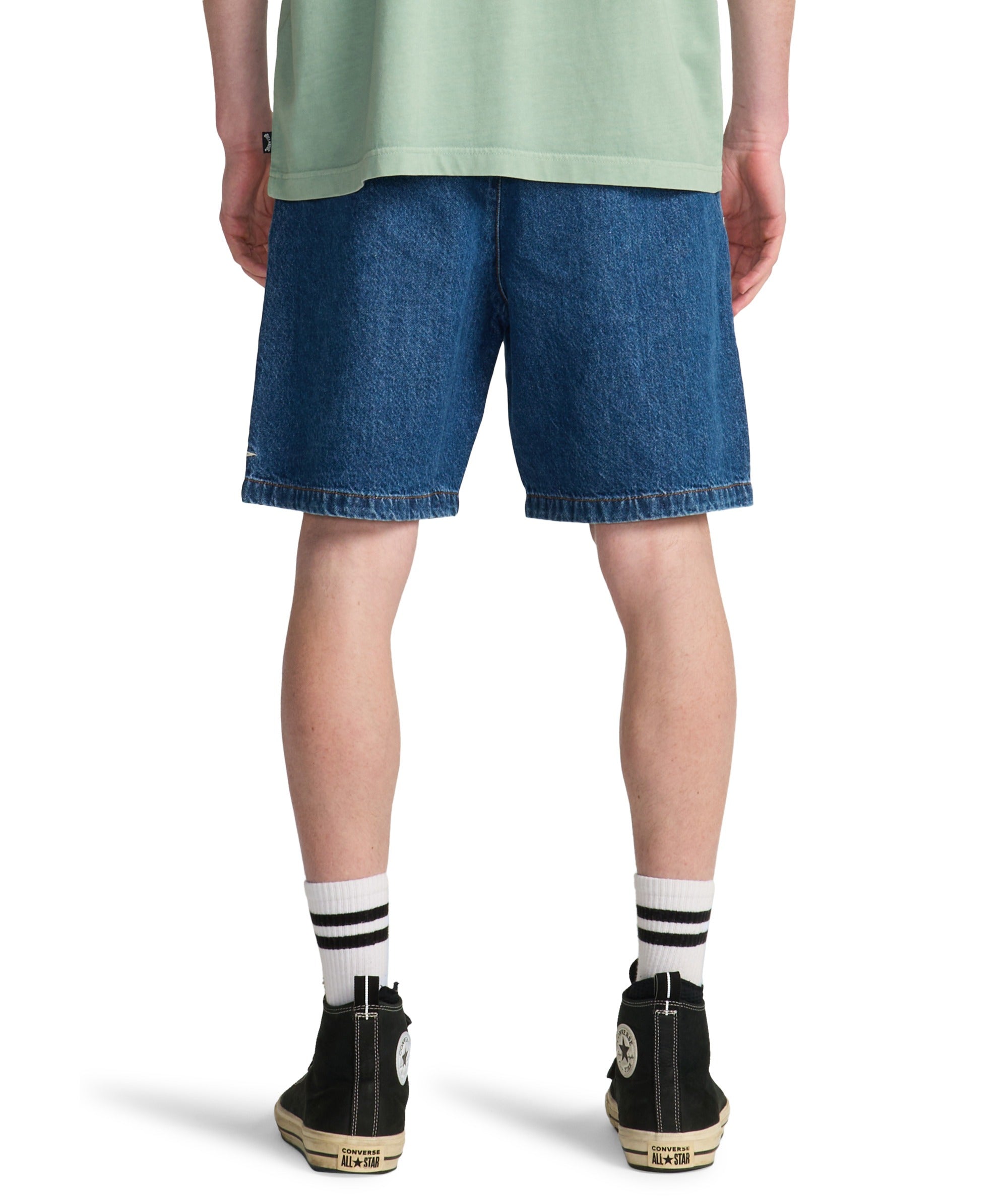 LARRY DENIM SHORT - OCEAN