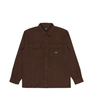 DEL MAR FLANNEL - DARK CEDAR