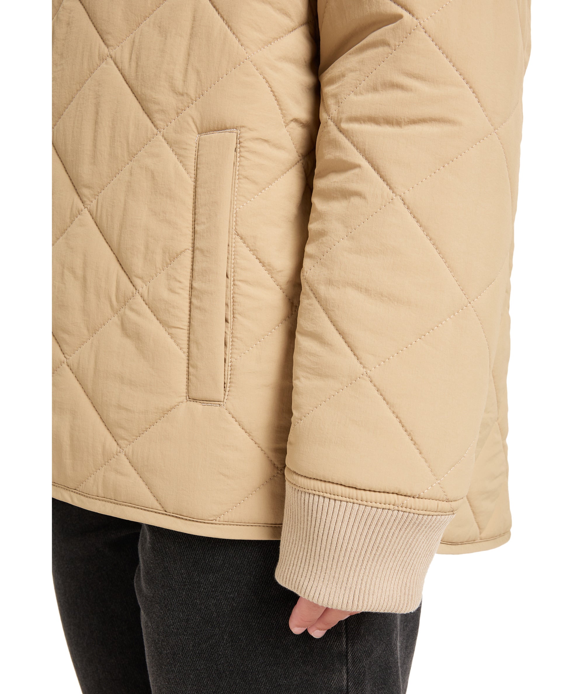 SHINING QUILTED JACKET