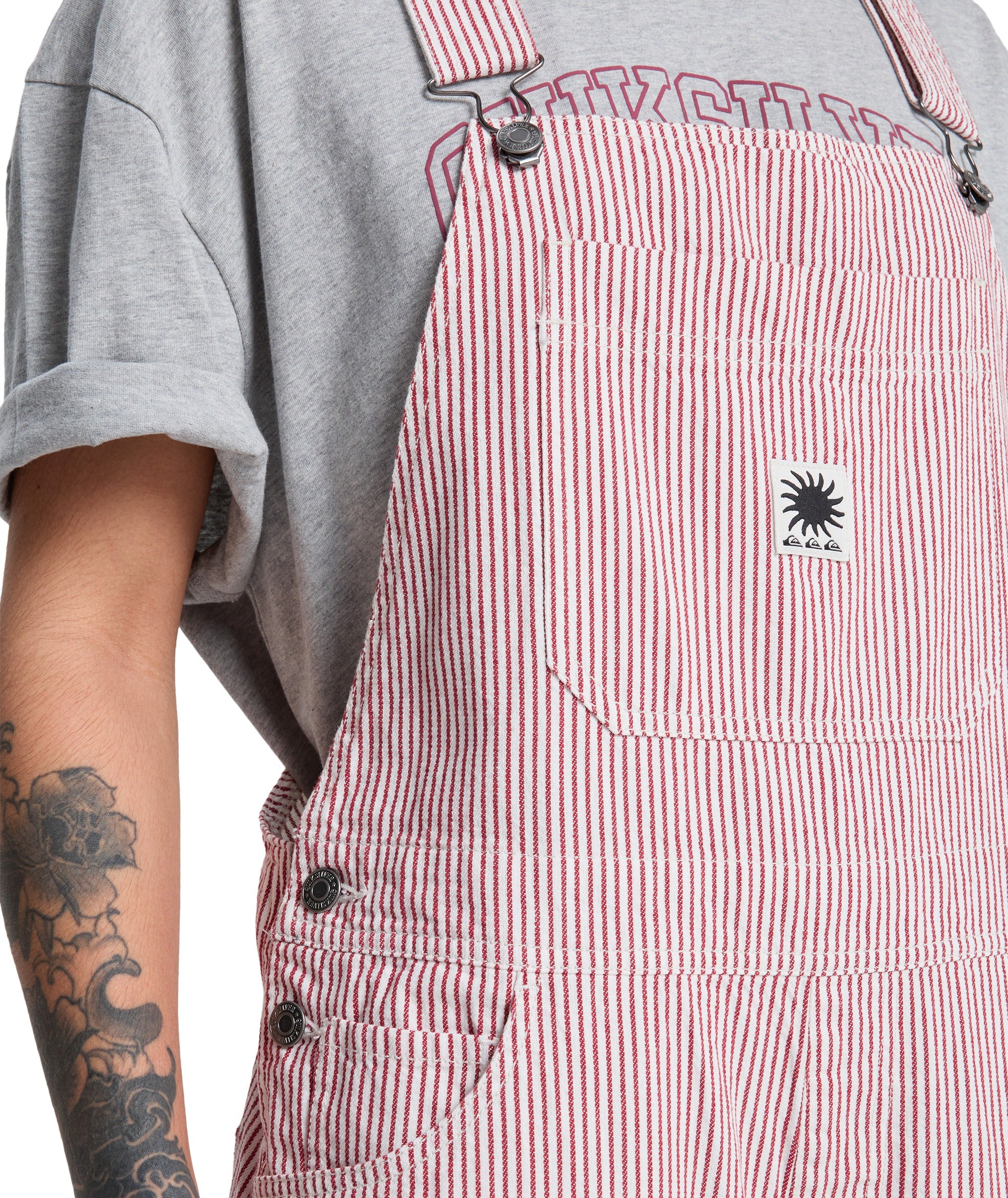 ANGUA STRIPES DUNGAREE