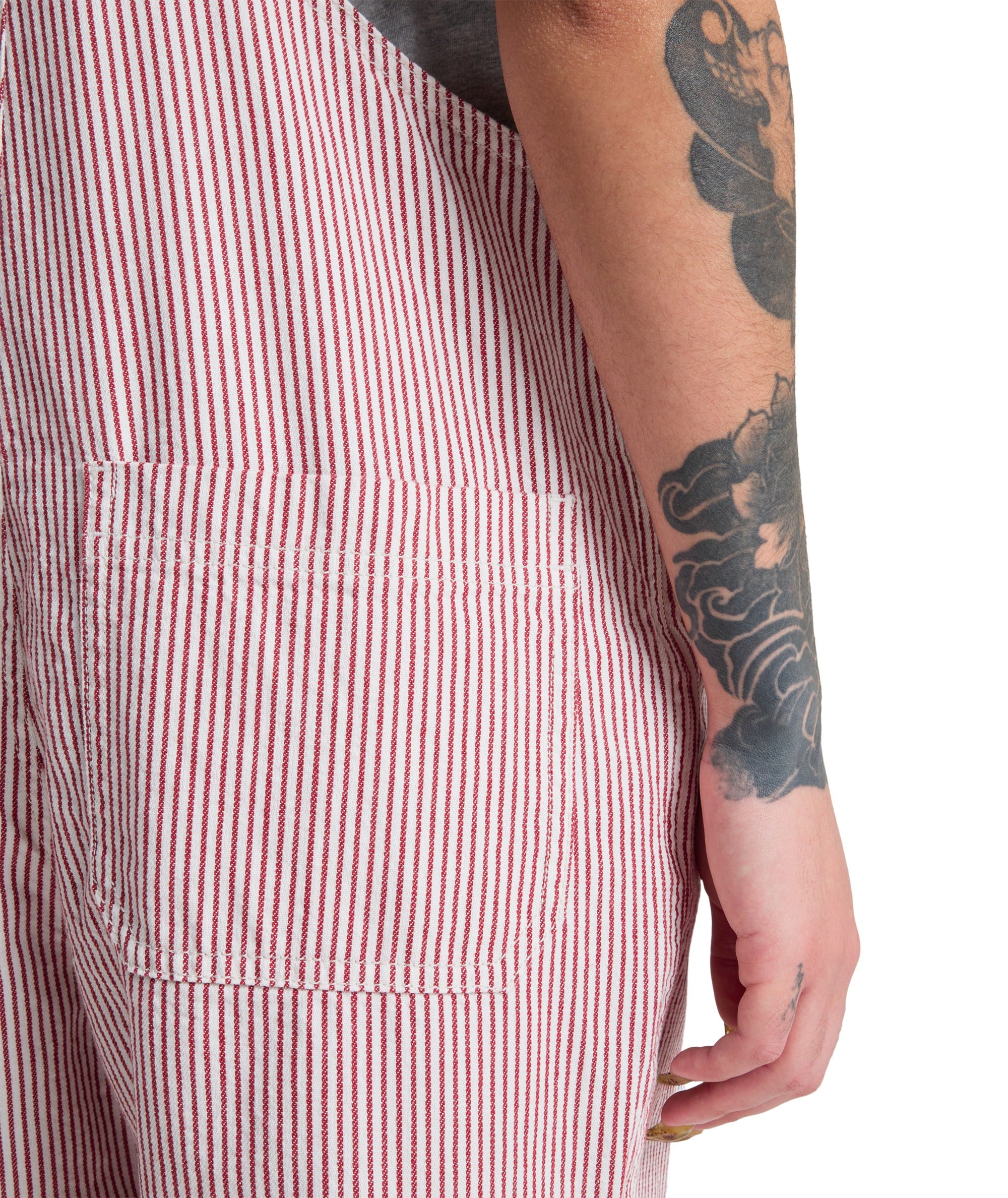 ANGUA STRIPES DUNGAREE