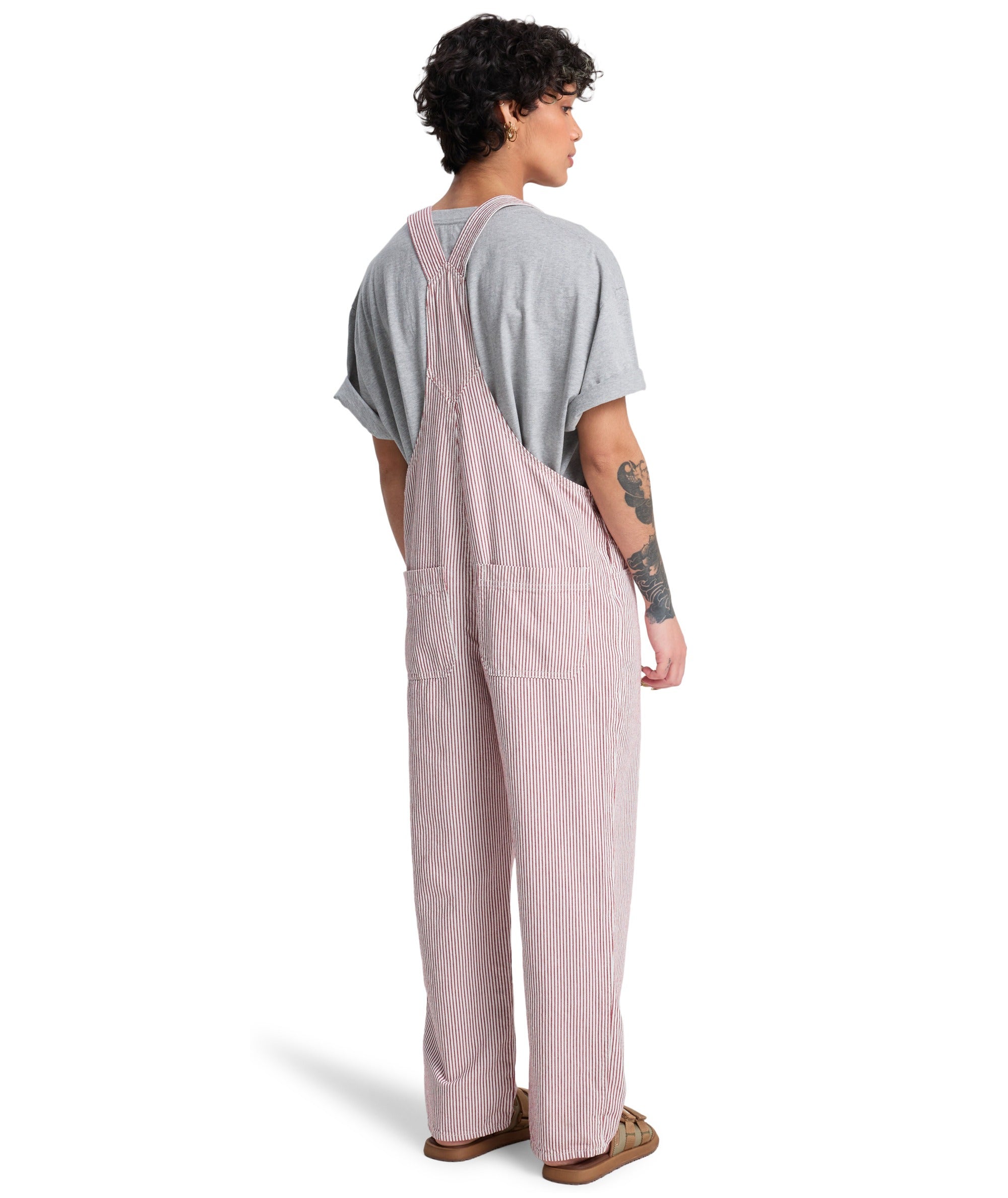 ANGUA STRIPES DUNGAREE