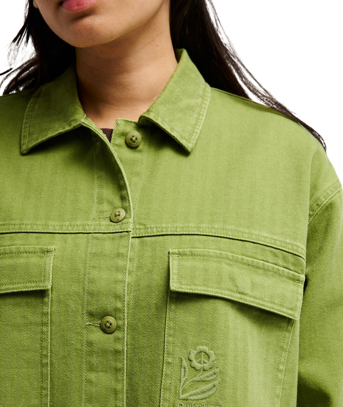 MOHAB SHIRT WOMEN - CALLISTE GREEN