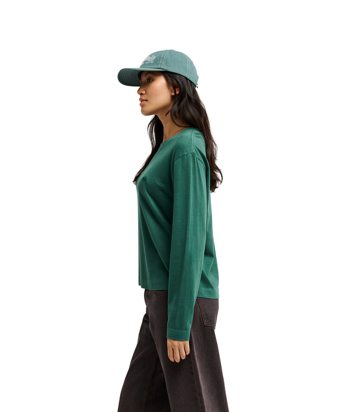 ESSENTIAL LS TEE - FOREST