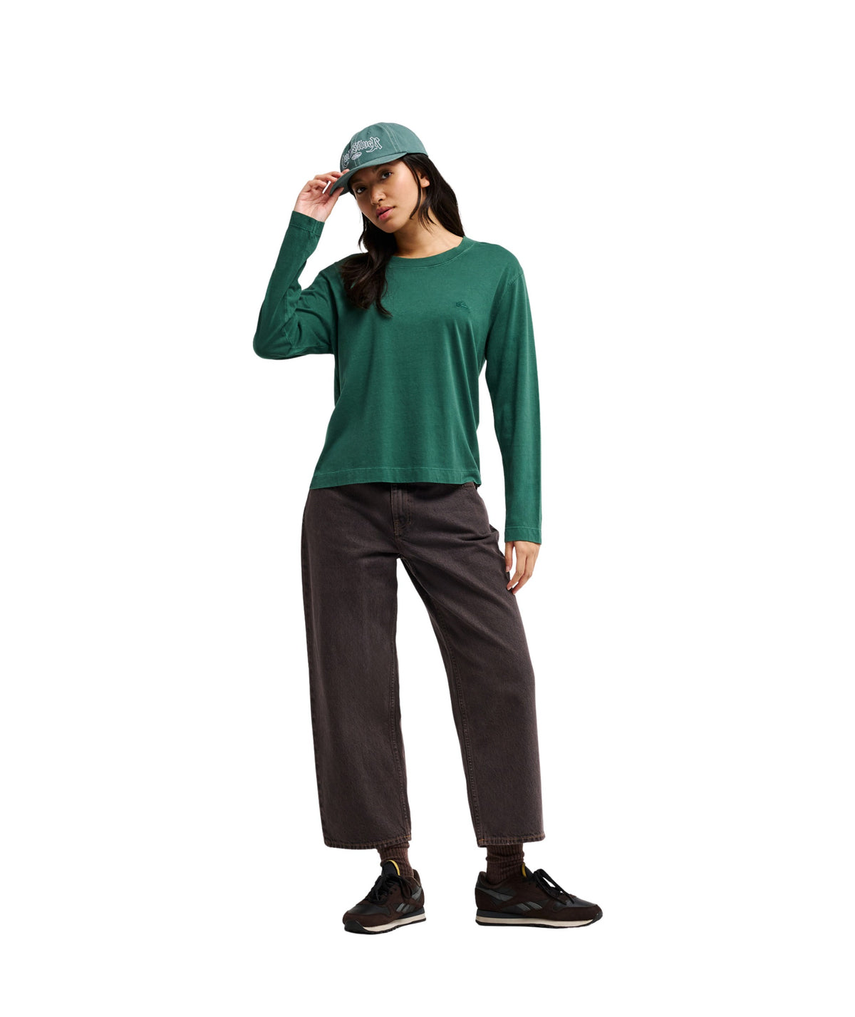 ESSENTIAL LS TEE - FOREST