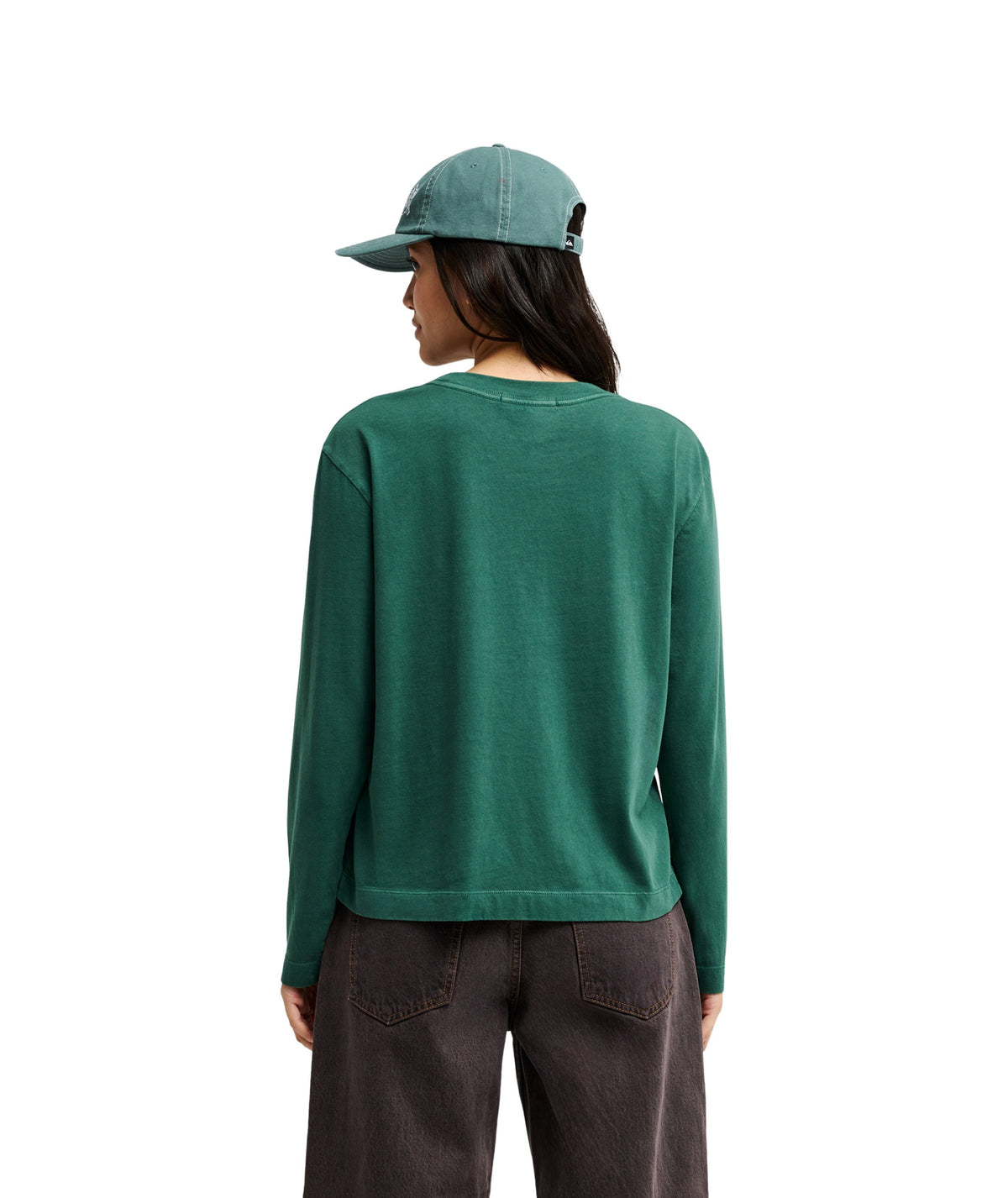 ESSENTIAL LS TEE - FOREST